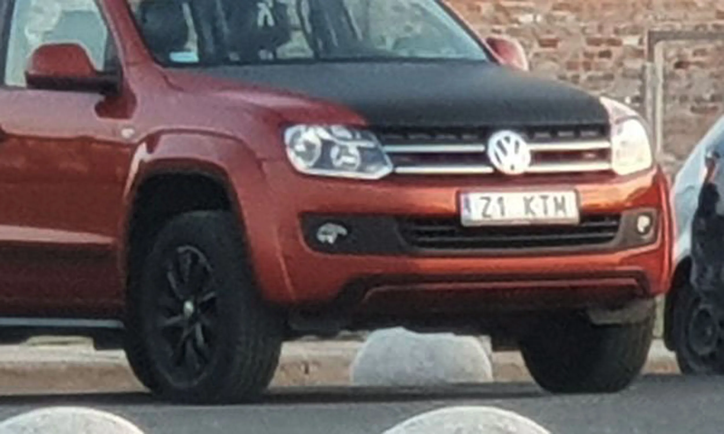 Fajny numer, blacha Z1 KTM