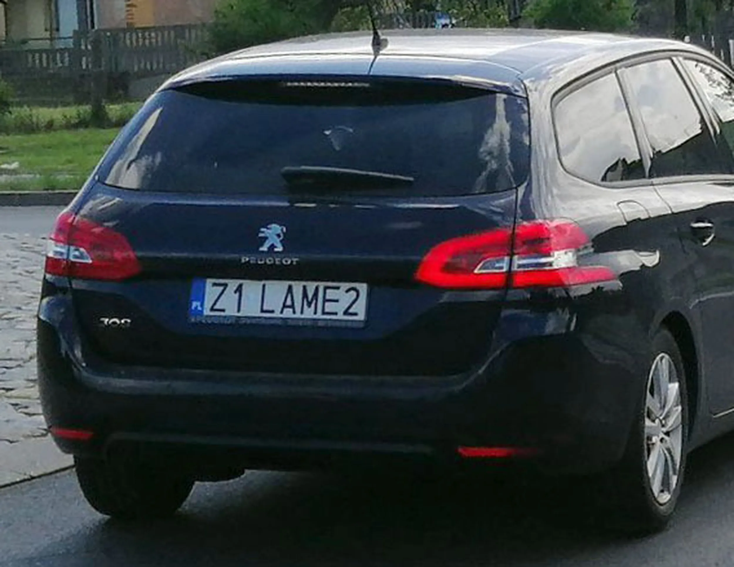 Fajny numer, blacha Z1 LAME2