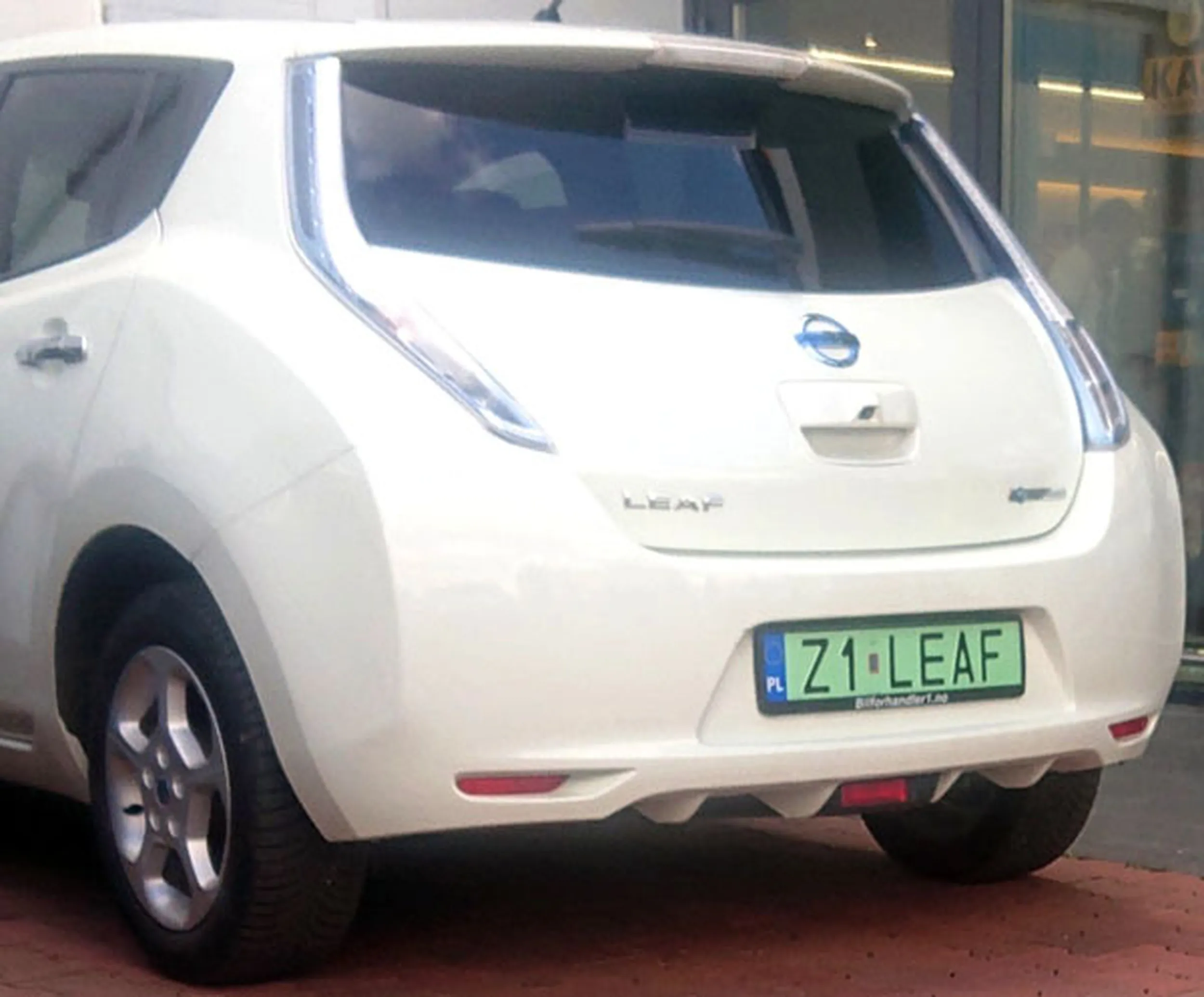 Fajny numer, blacha Z1 LEAF