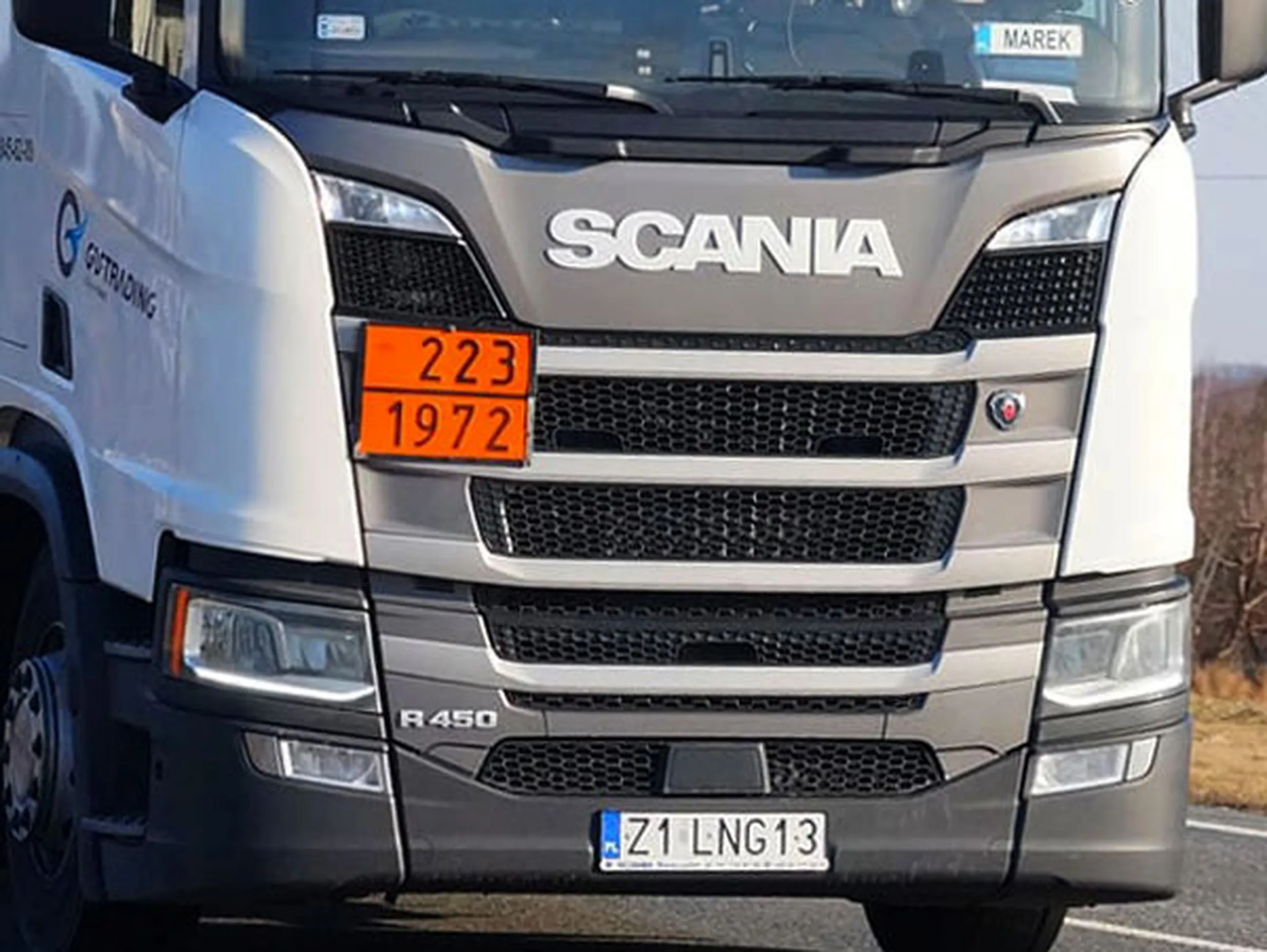 Fajny numer, blacha Z1 LNG13