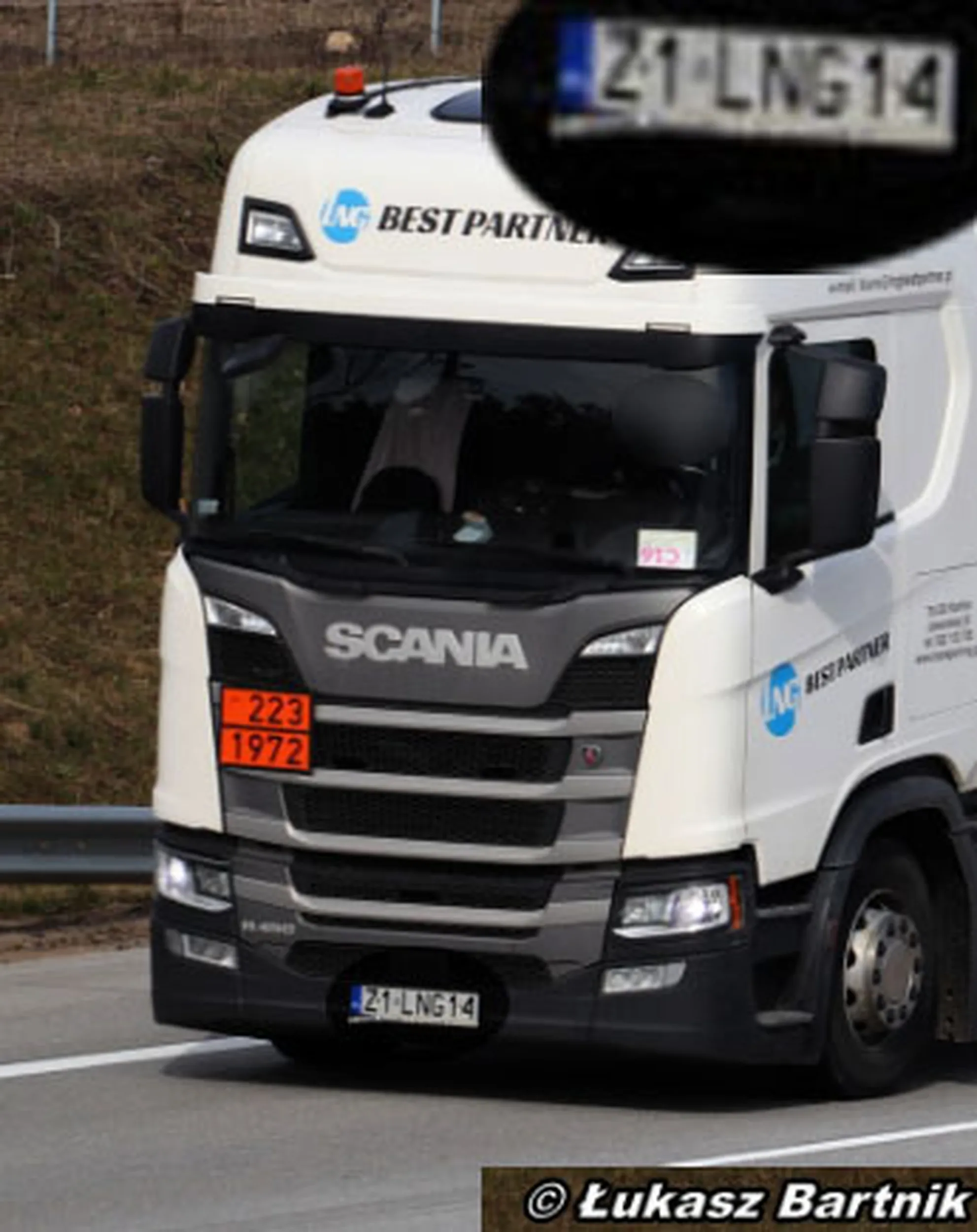 Fajny numer, blacha Z1 LNG14