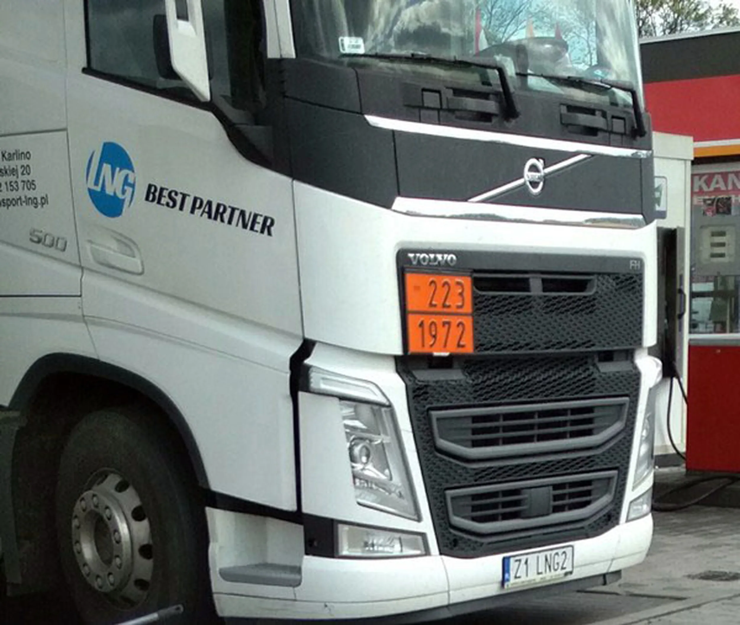 Fajny numer, blacha Z1 LNG2