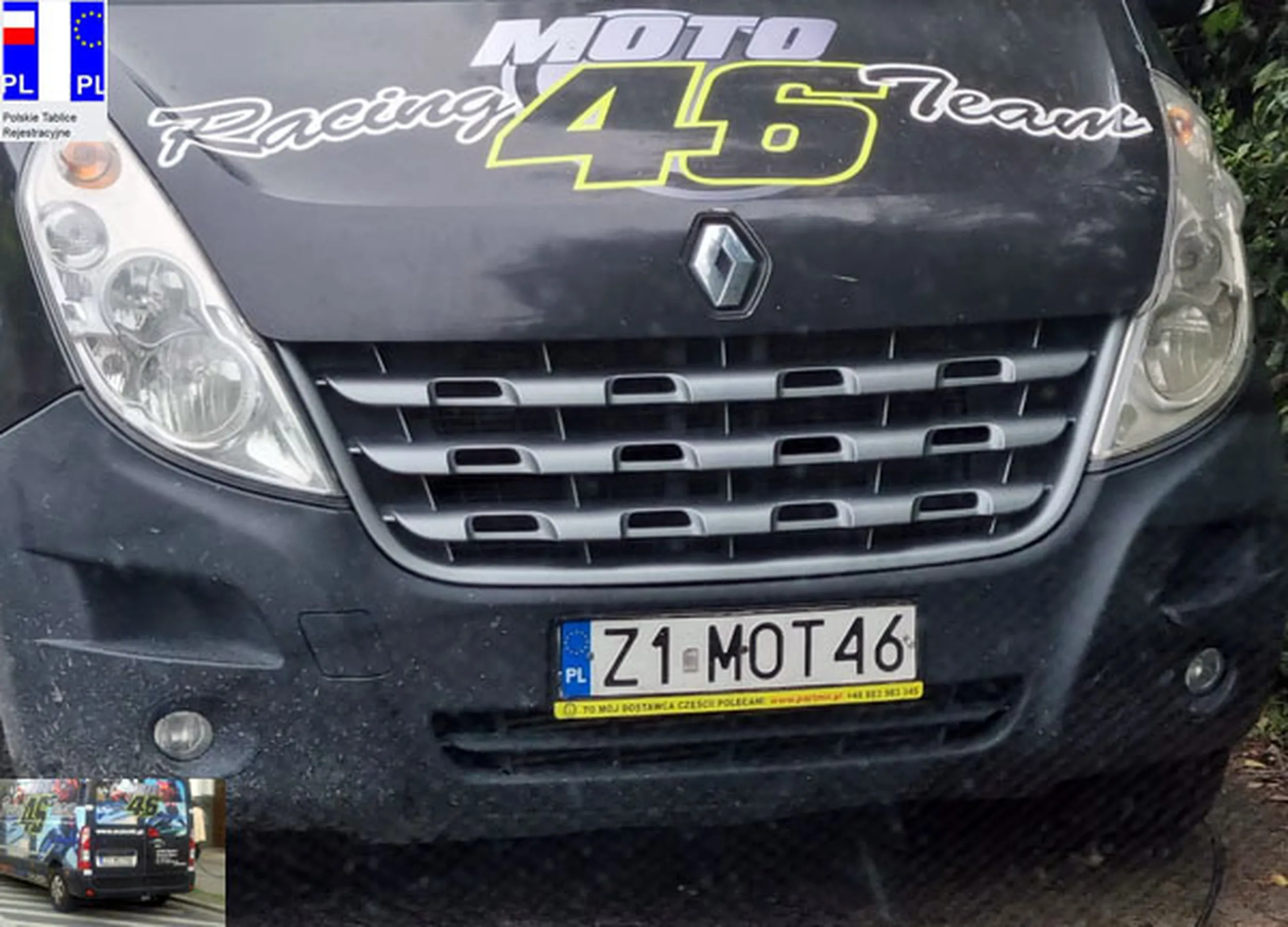 Fajny numer, blacha Z1 MOT46