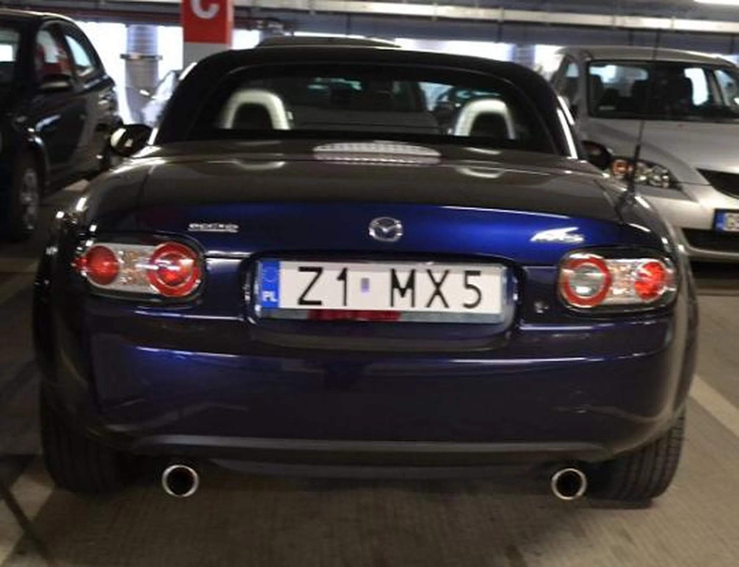 Fajny numer, blacha Z1 MX5