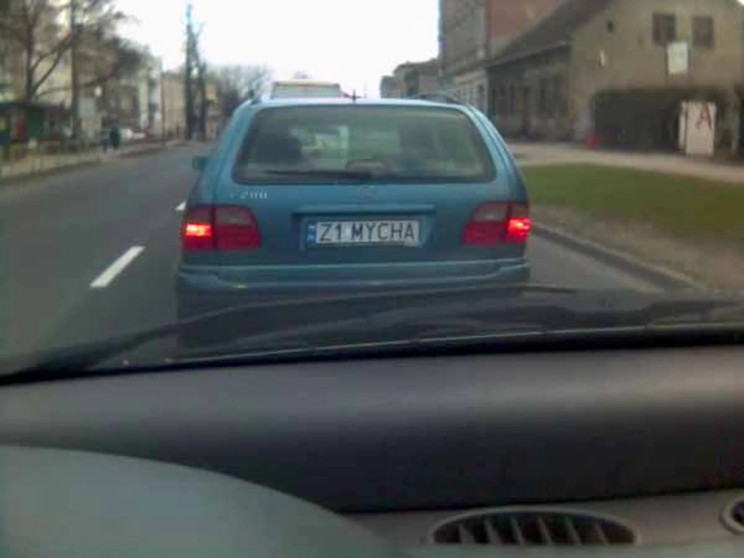 Fajny numer, blacha Z1 MYCHA