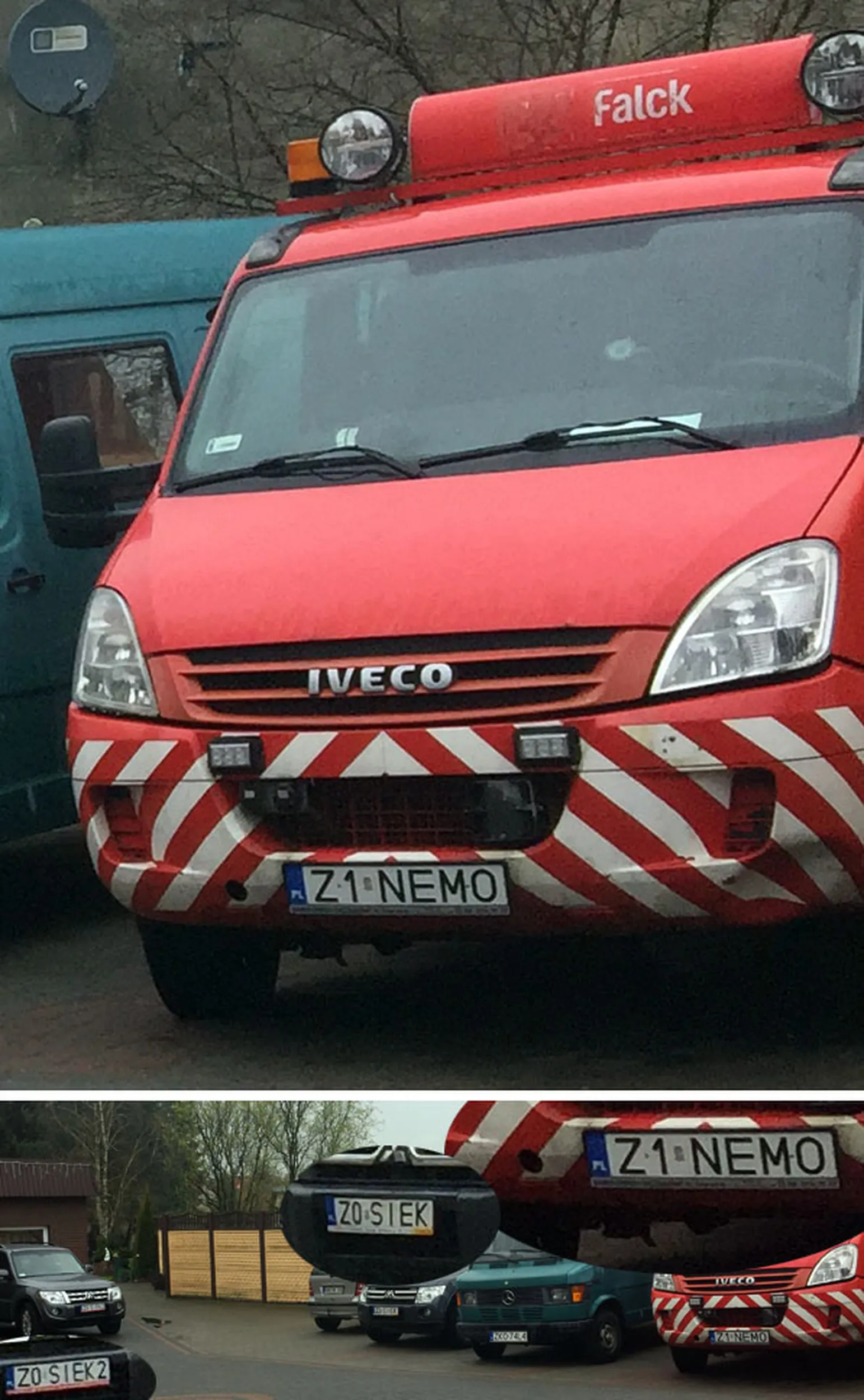 Fajny numer, blacha Z1 NEMO