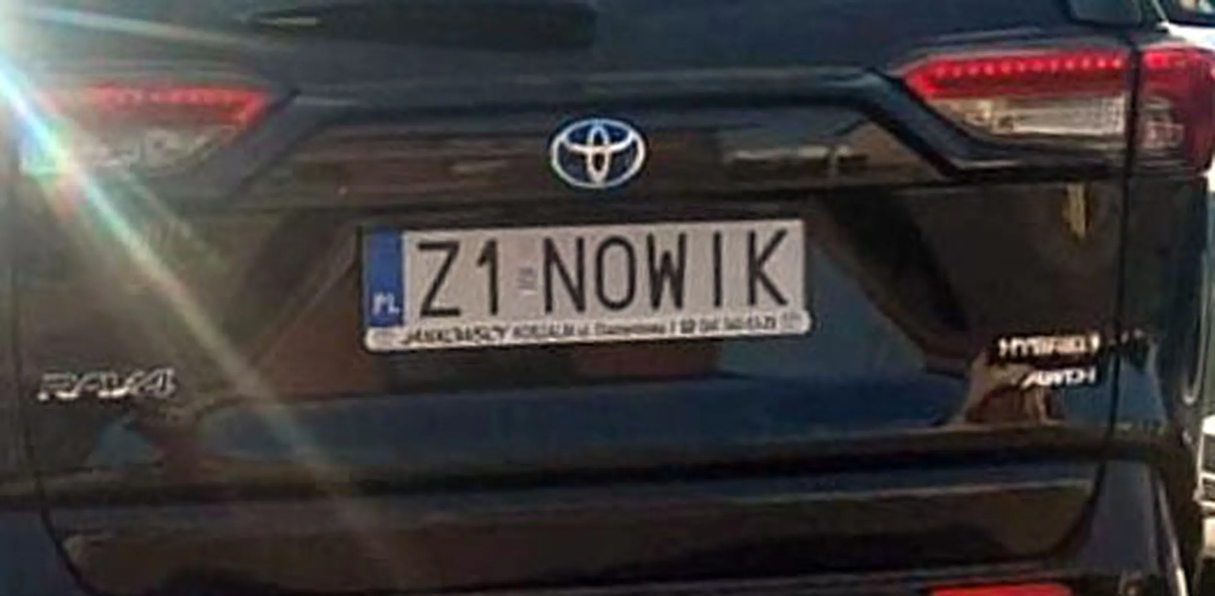 Fajny numer, blacha Z1 NOWIK