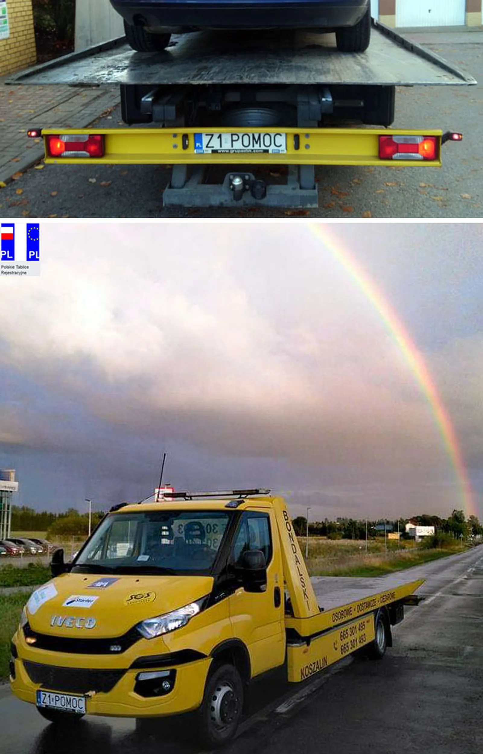 Fajny numer, blacha Z1 POMOC