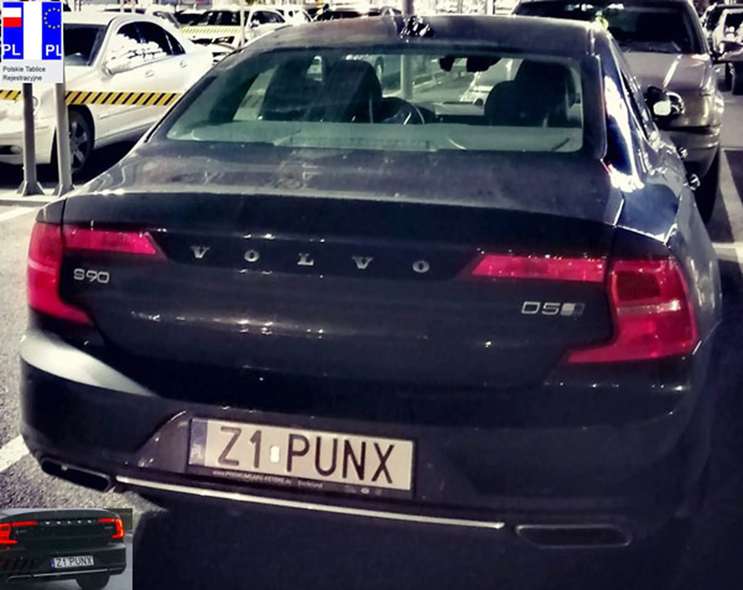 Fajny numer, blacha Z1 PUNX