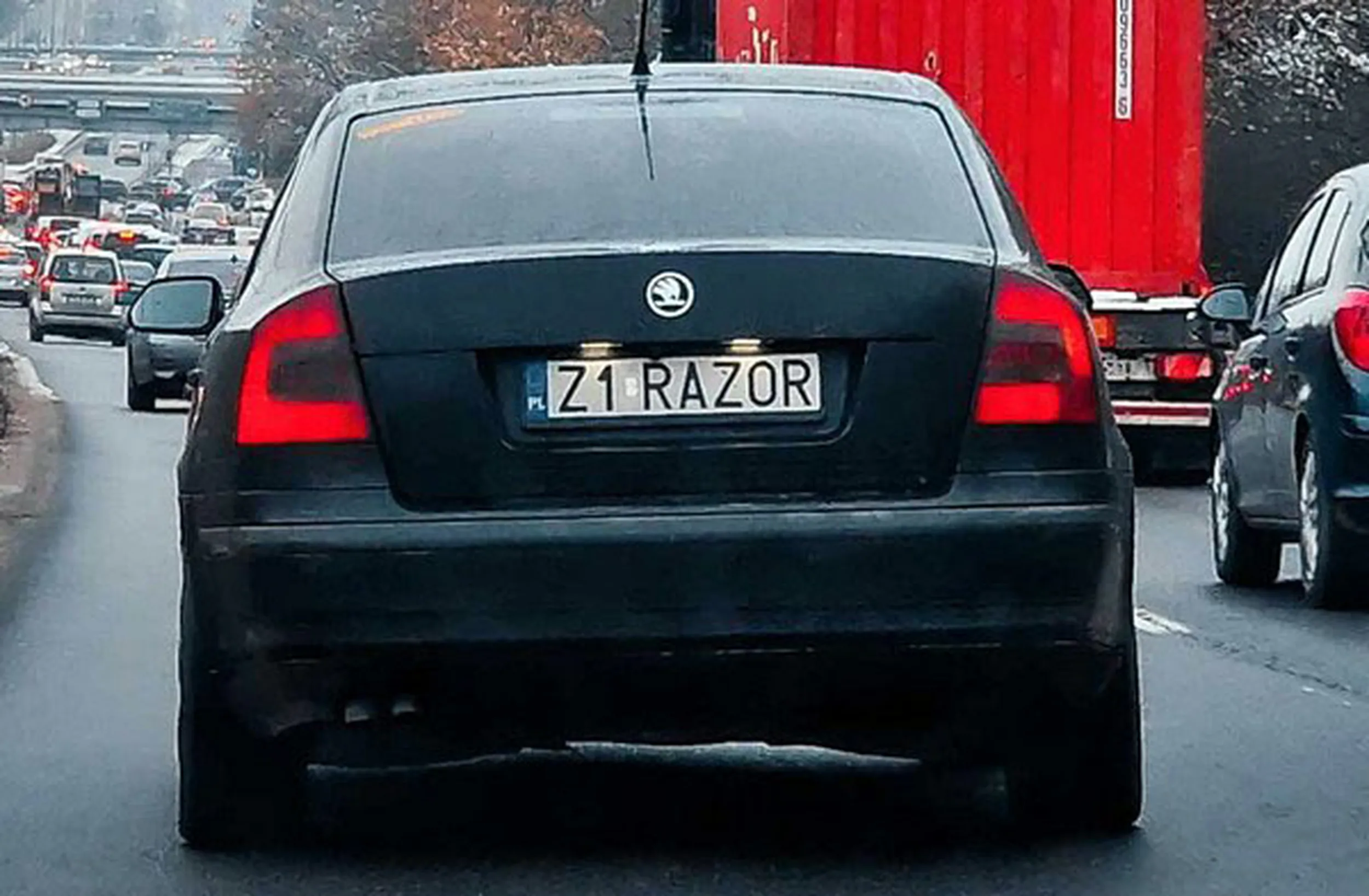 Fajny numer, blacha Z1 RAZOR