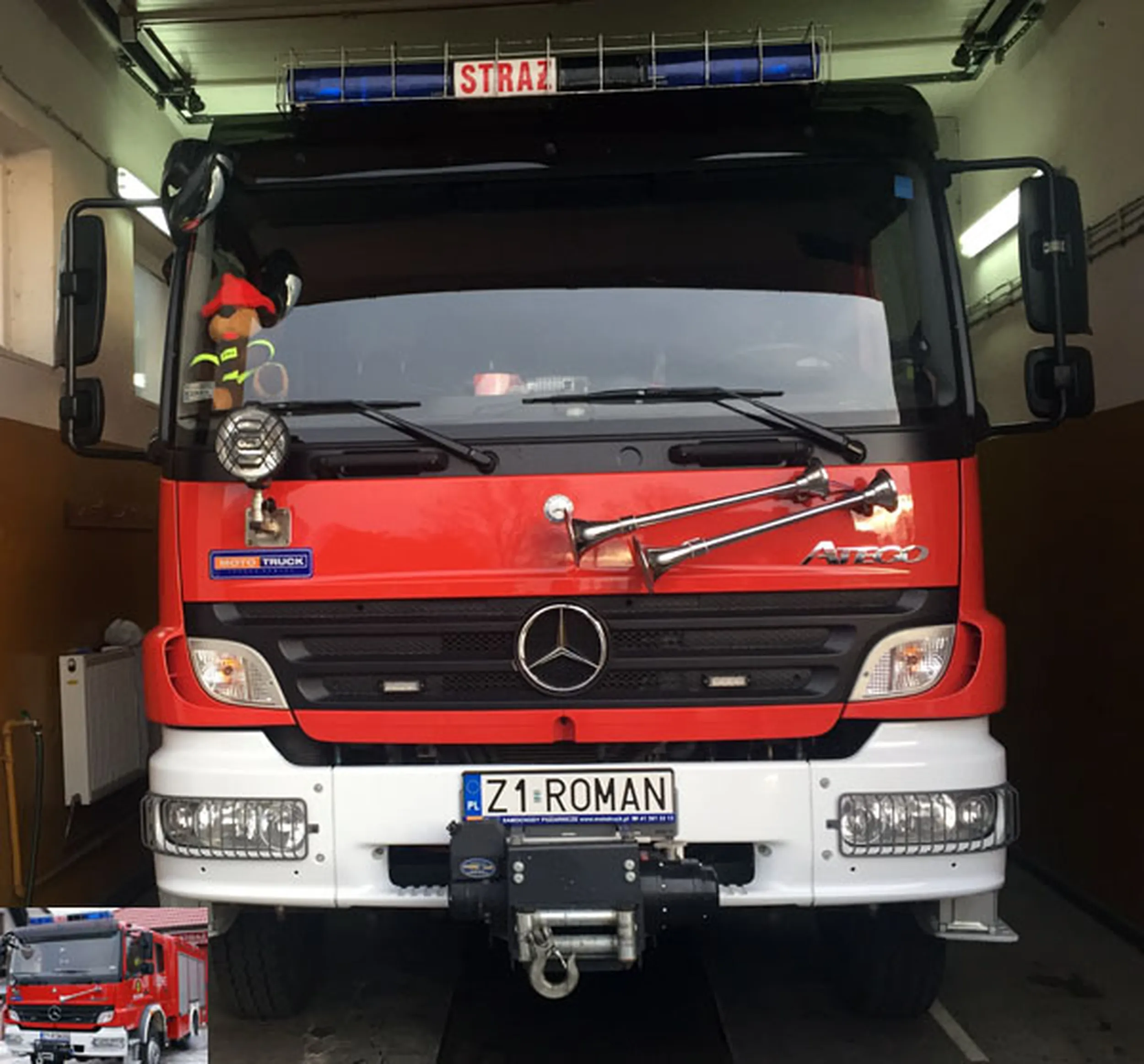 Fajny numer, blacha Z1 ROMAN