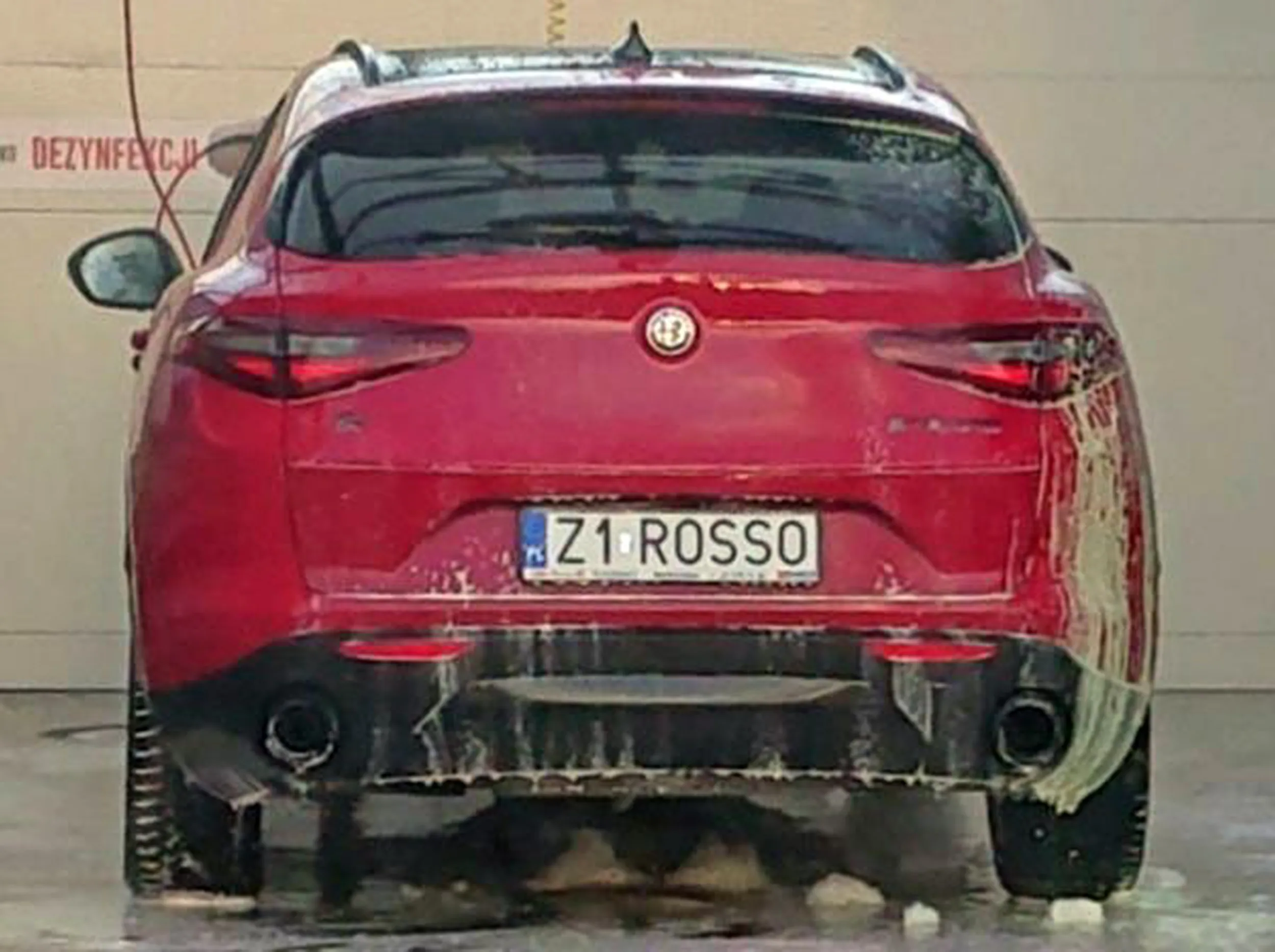 Fajny numer, blacha Z1 ROSSO