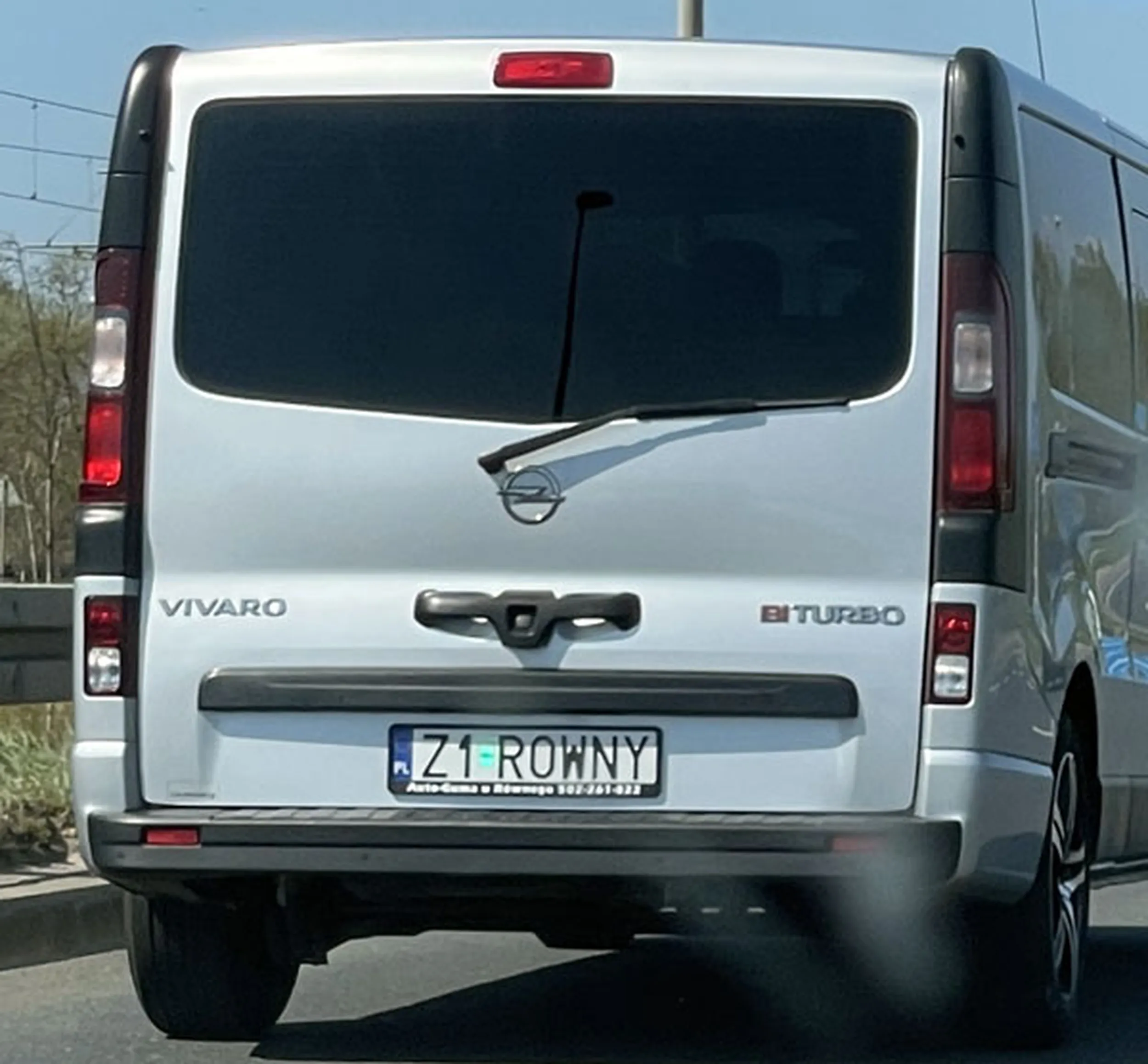 Fajny numer, blacha Z1 ROWNY