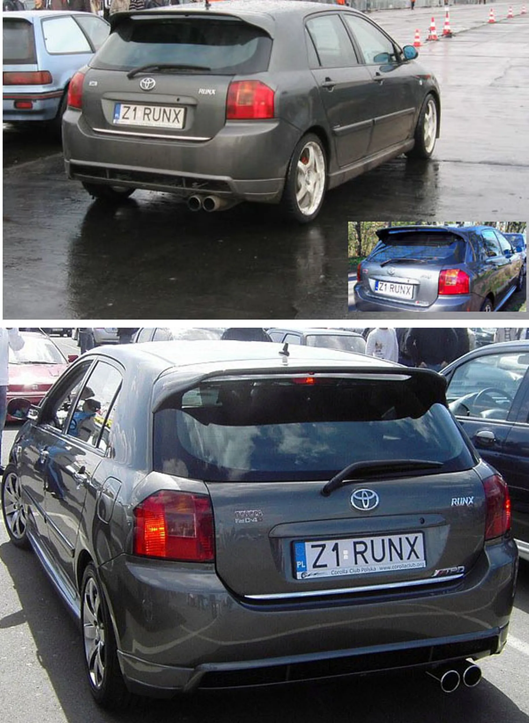 Fajny numer, blacha Z1 RUNX