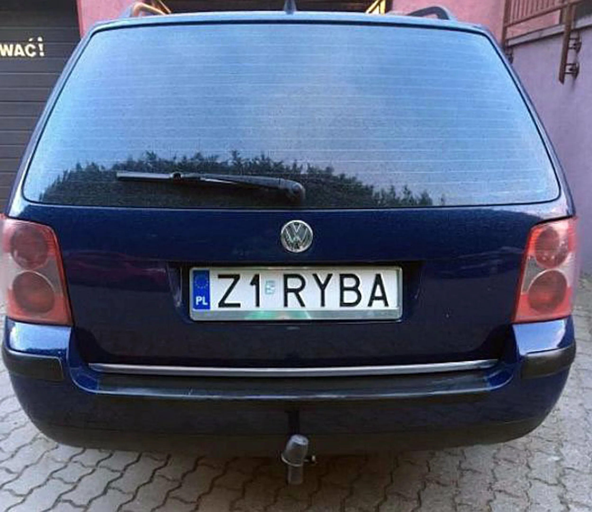 Fajny numer, blacha Z1 RYBA