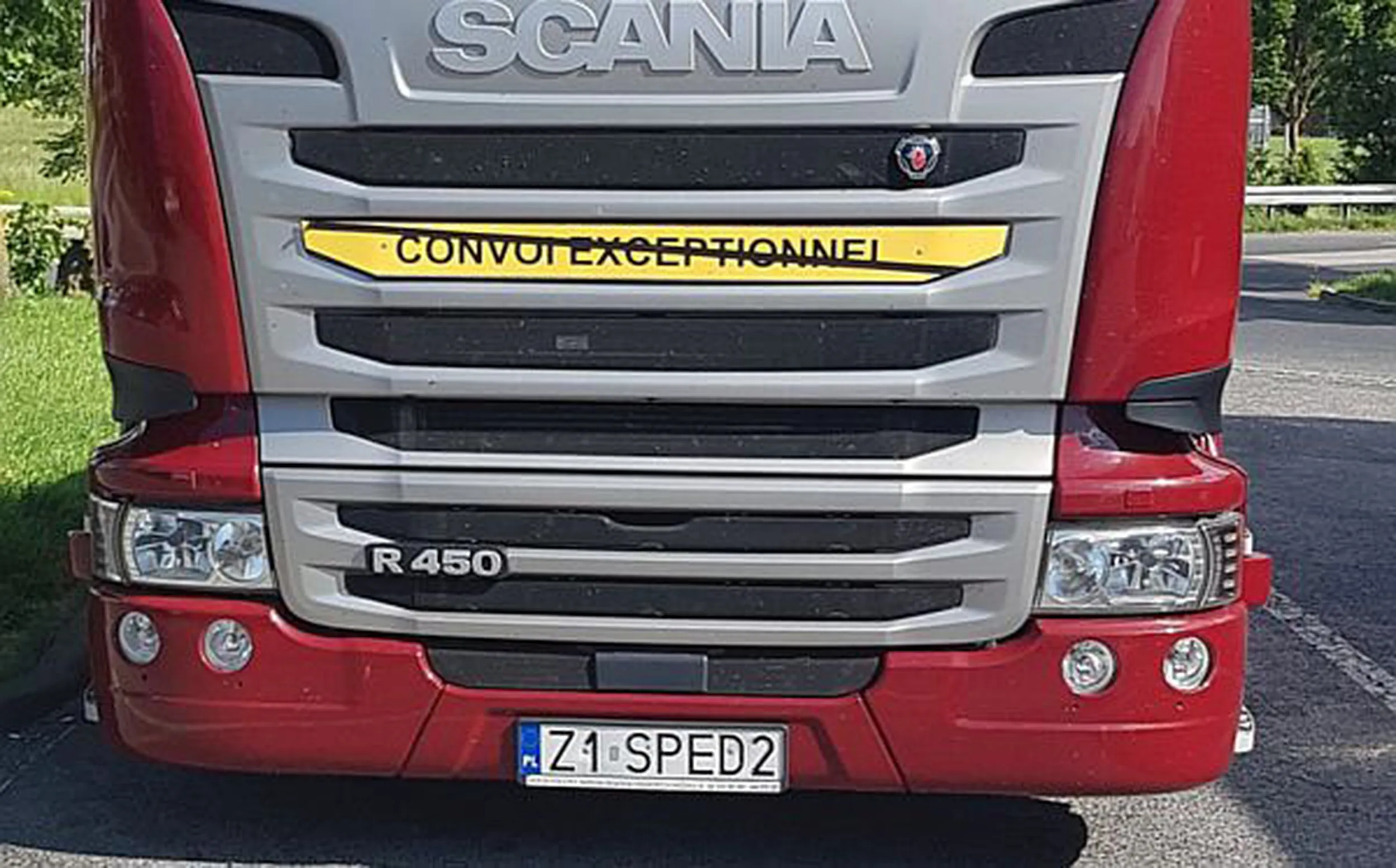 Fajny numer, blacha Z1 SPED2