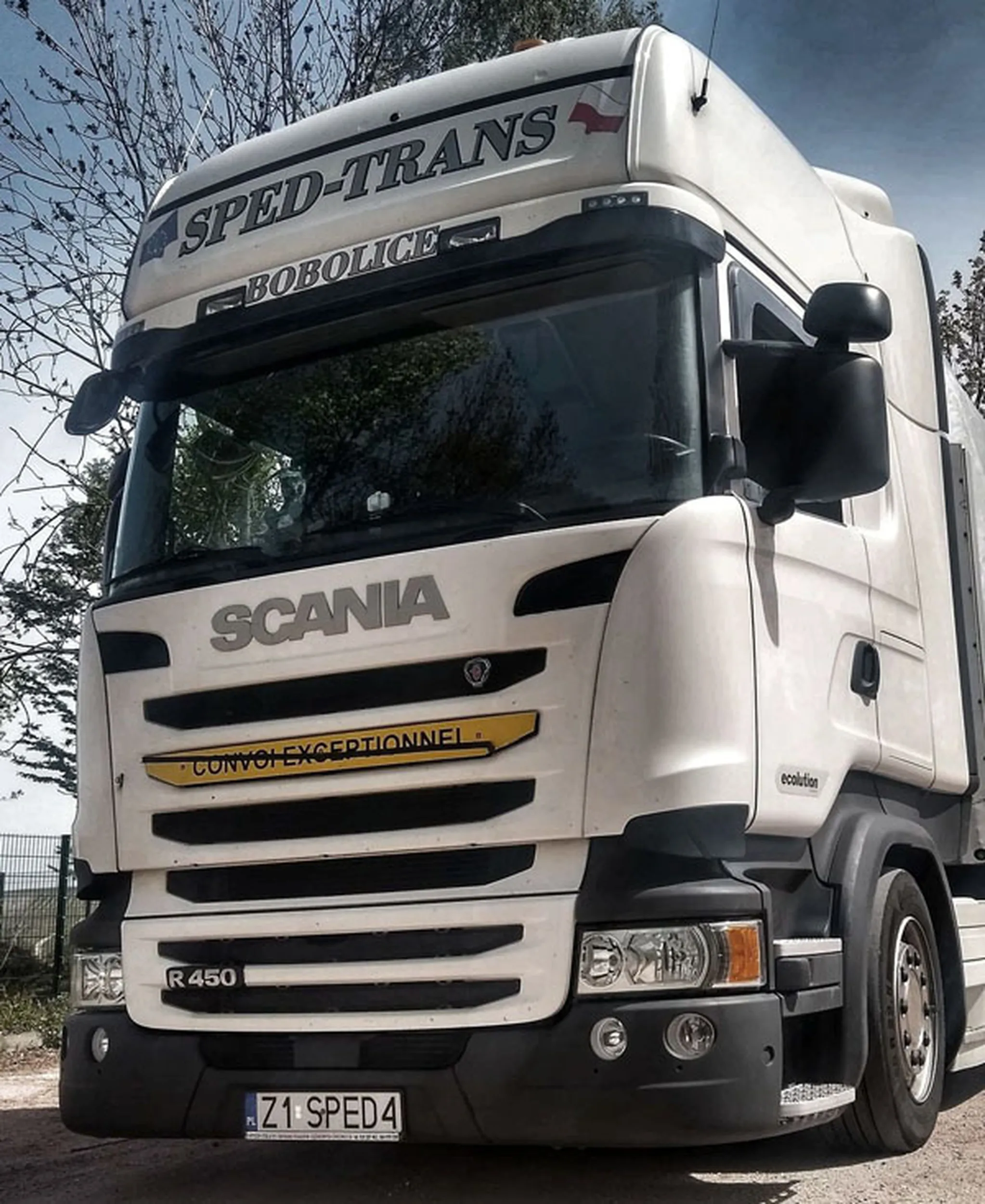 Fajny numer, blacha Z1 SPED4