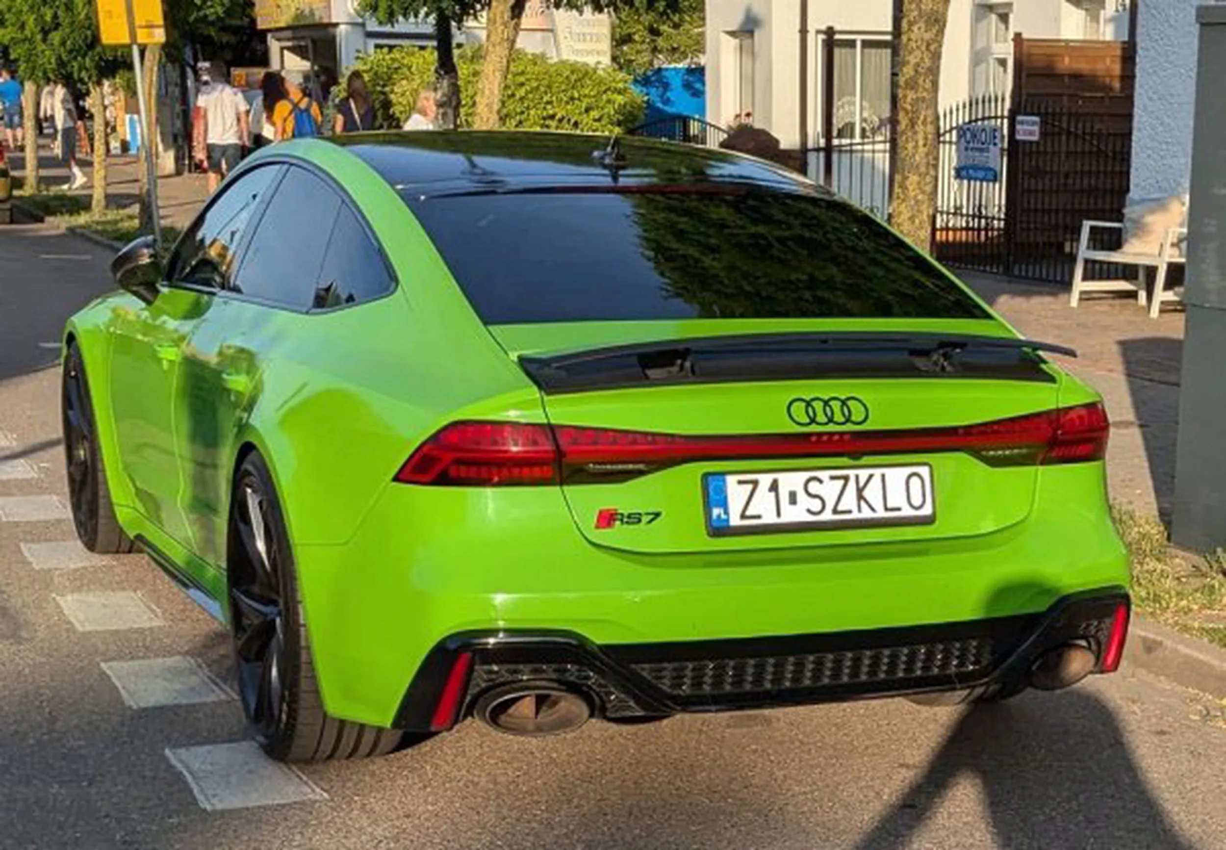 Fajny numer, blacha Z1 SZKLO