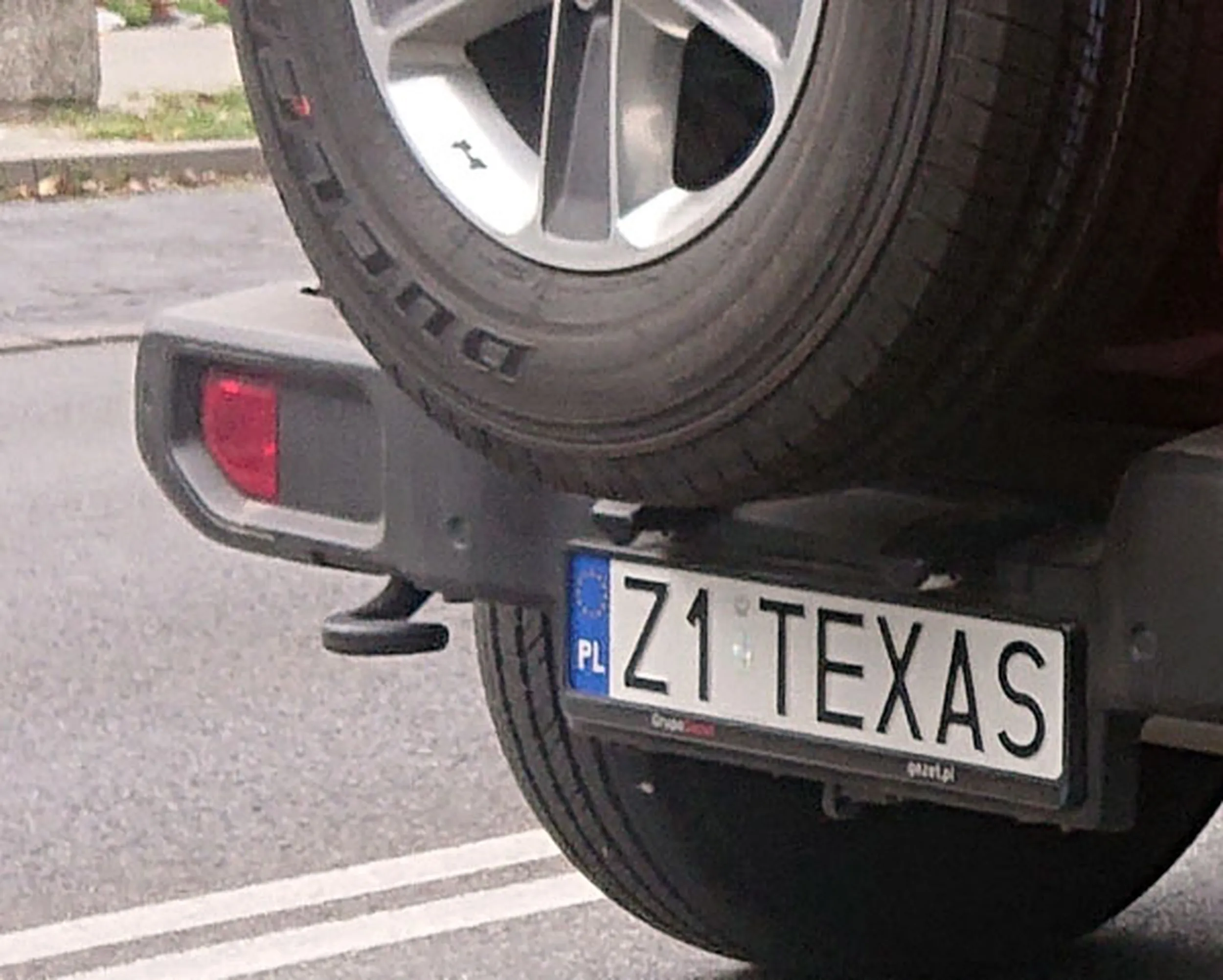 Fajny numer, blacha Z1 TEXAS