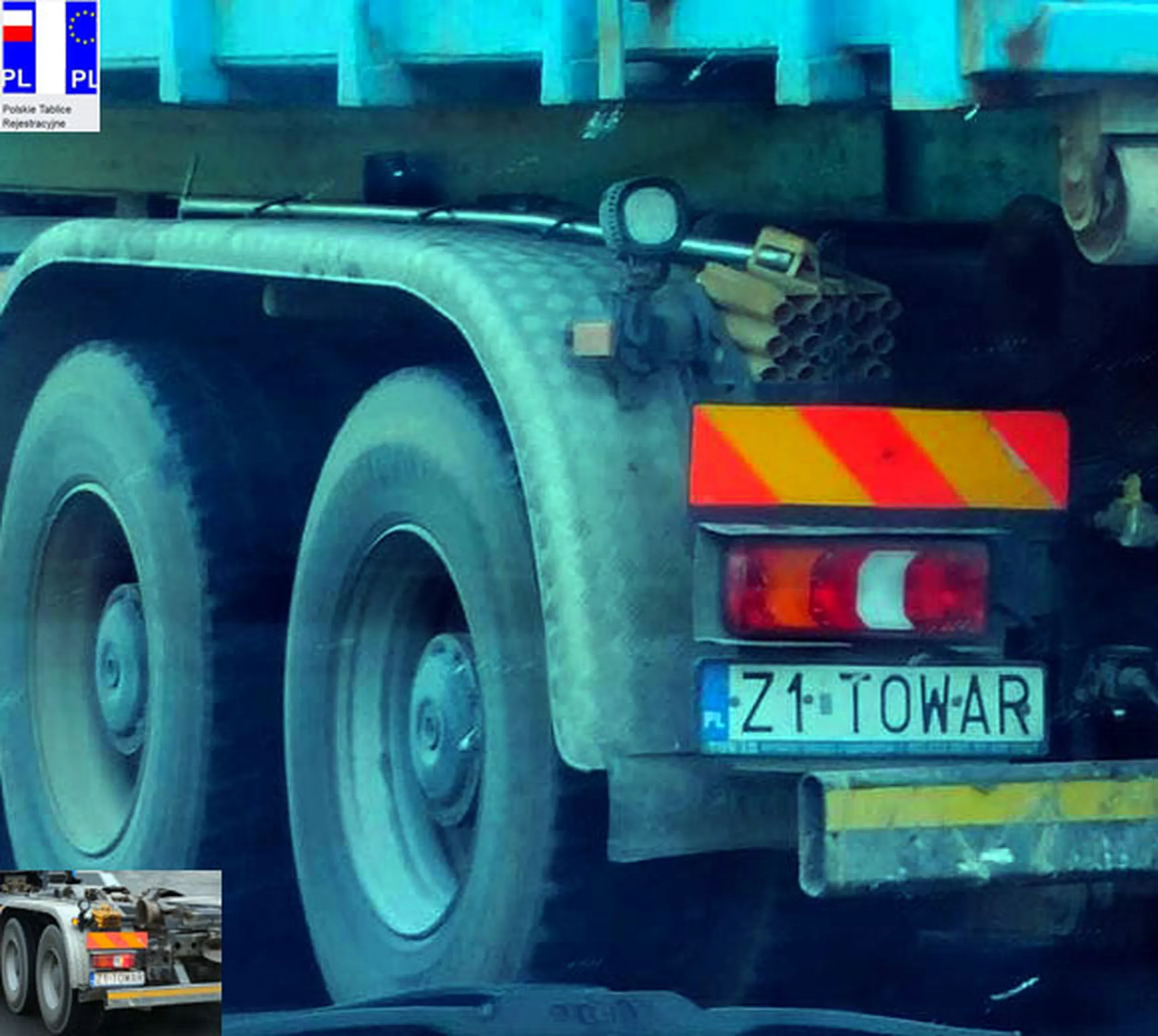 Fajny numer, blacha Z1 TOWAR