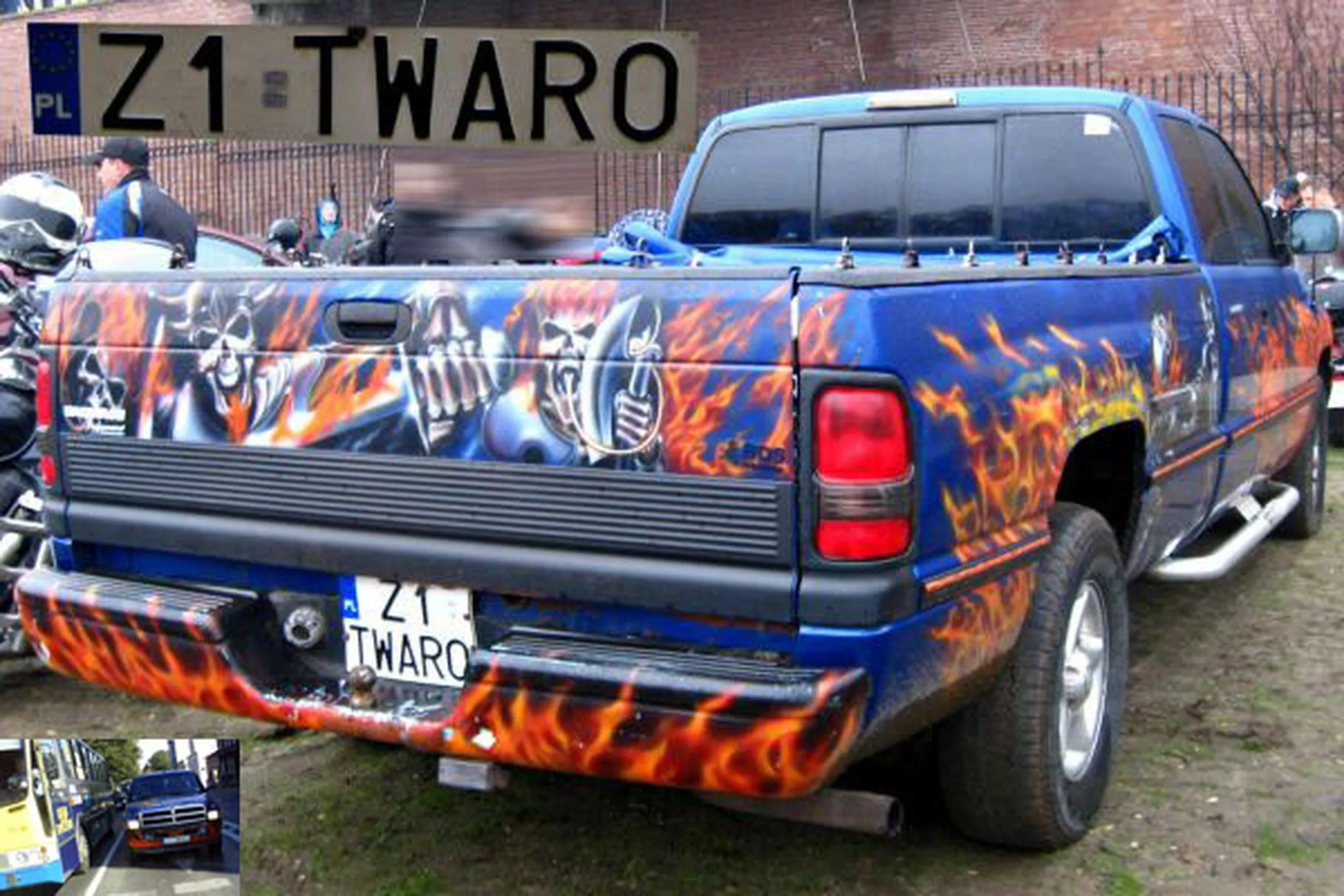 Fajny numer, blacha Z1 TWARO