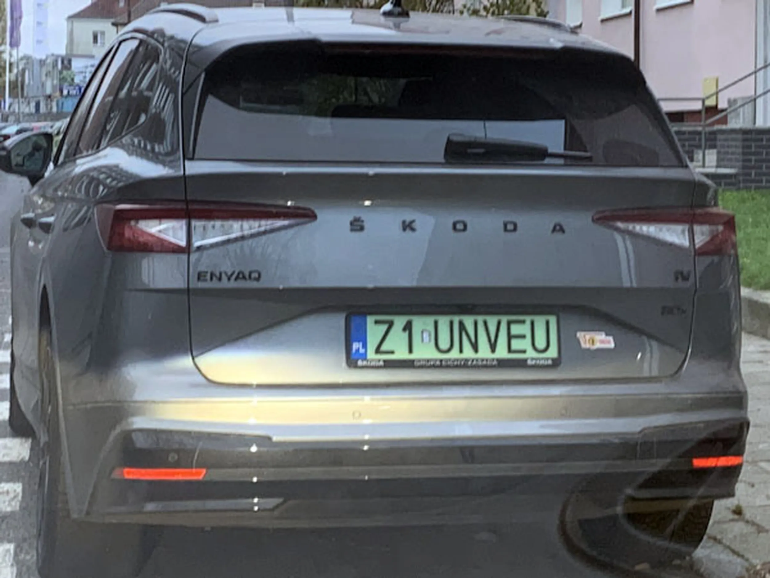 Fajny numer, blacha Z1 UNVEU