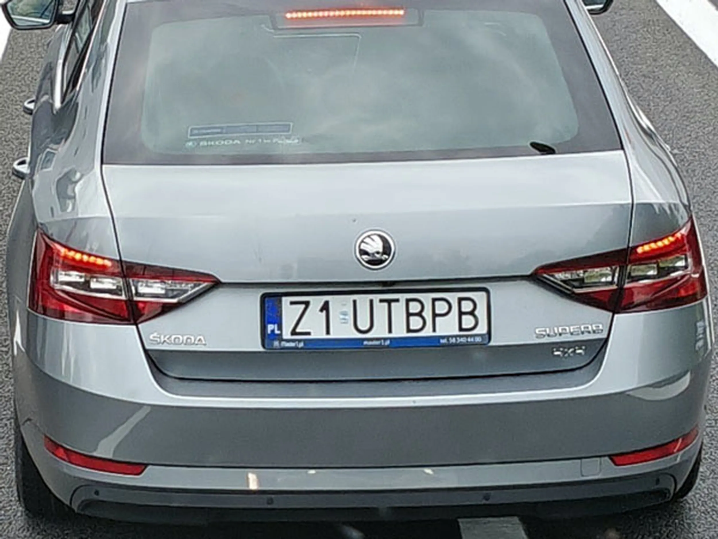 Fajny numer, blacha Z1 UTBPB