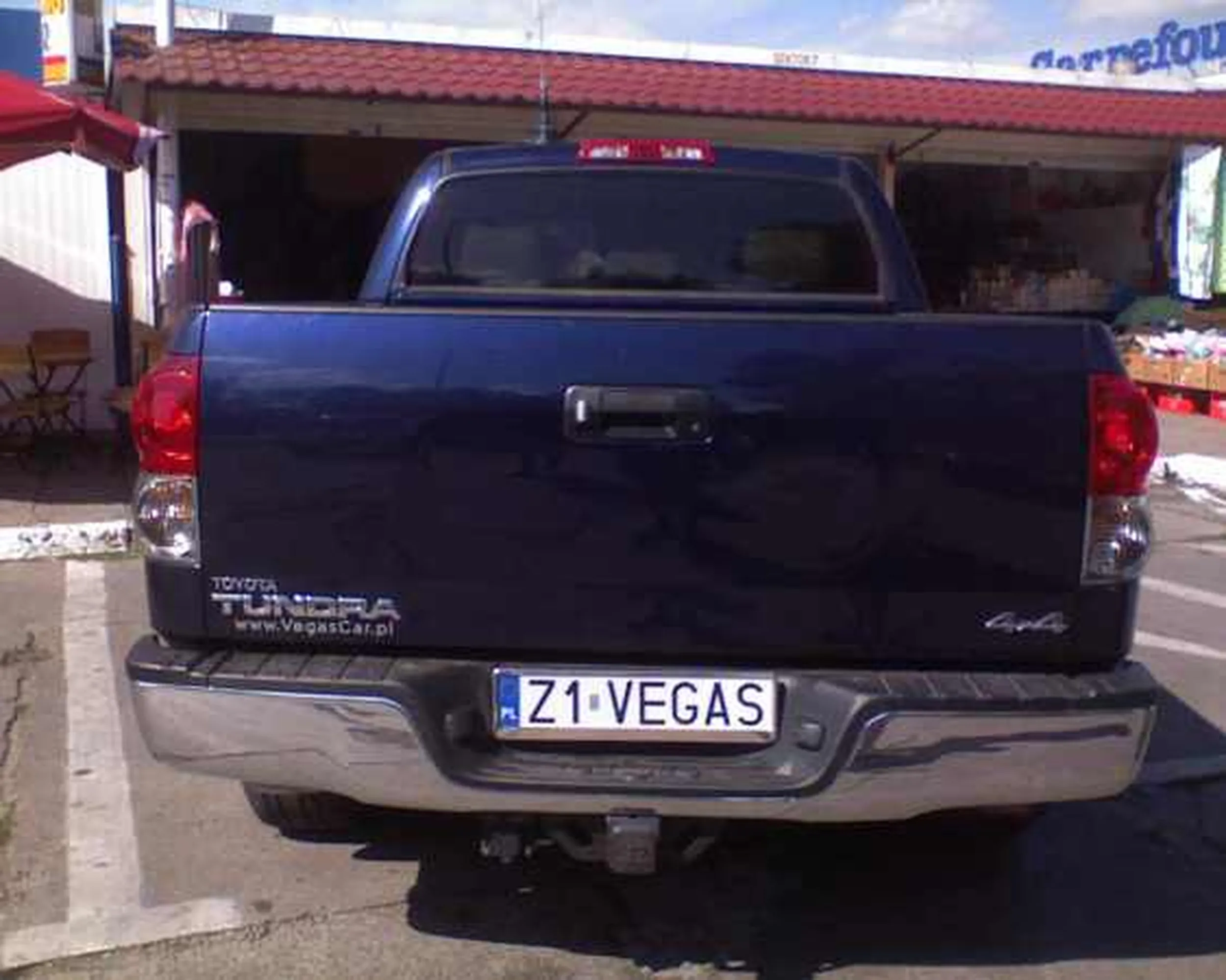 Fajny numer, blacha Z1 VEGAS