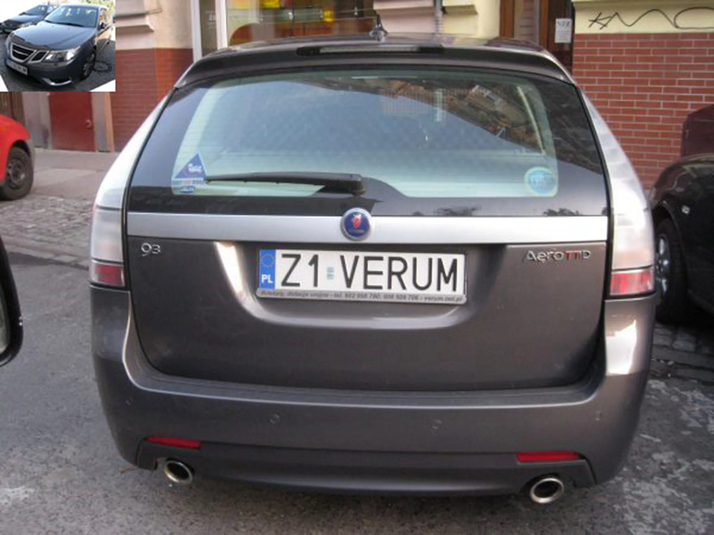 Fajny numer, blacha Z1 VERUM