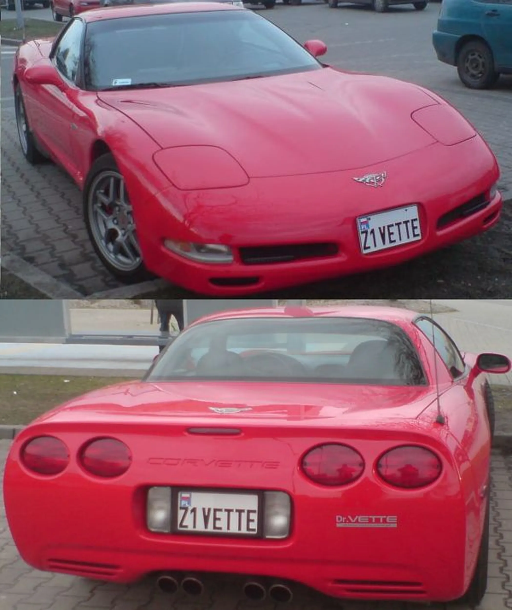 Fajny numer, blacha Z1 VETTE