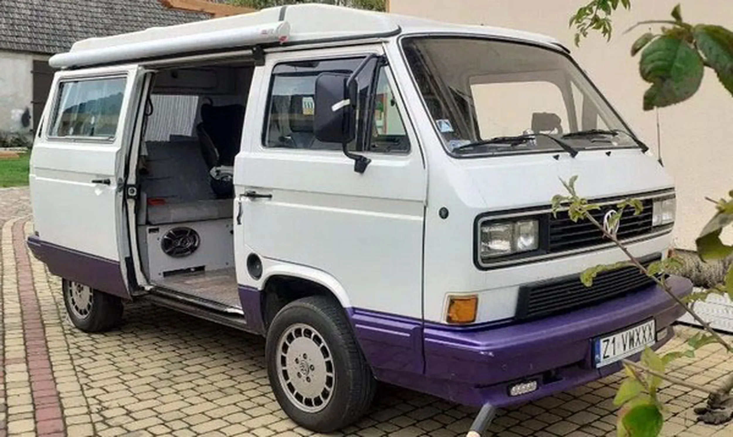 Fajny numer, blacha Z1 VWXXX