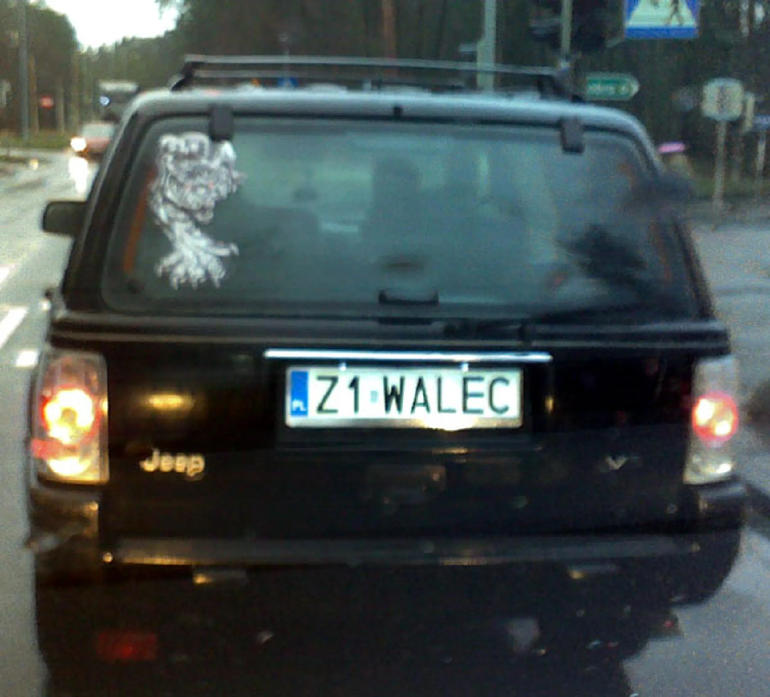 Fajny numer, blacha Z1 WALEC