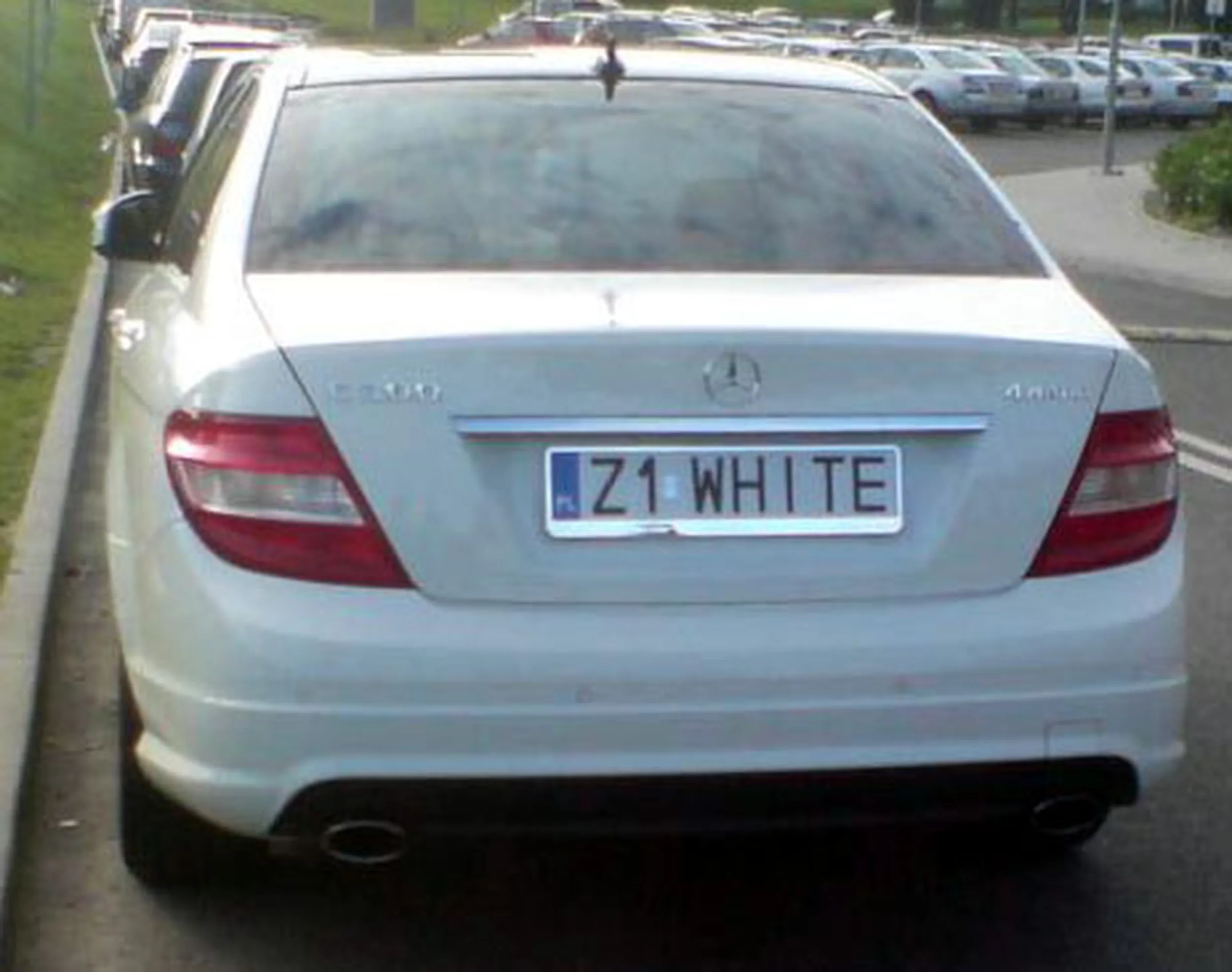 Fajny numer, blacha Z1 WHITE