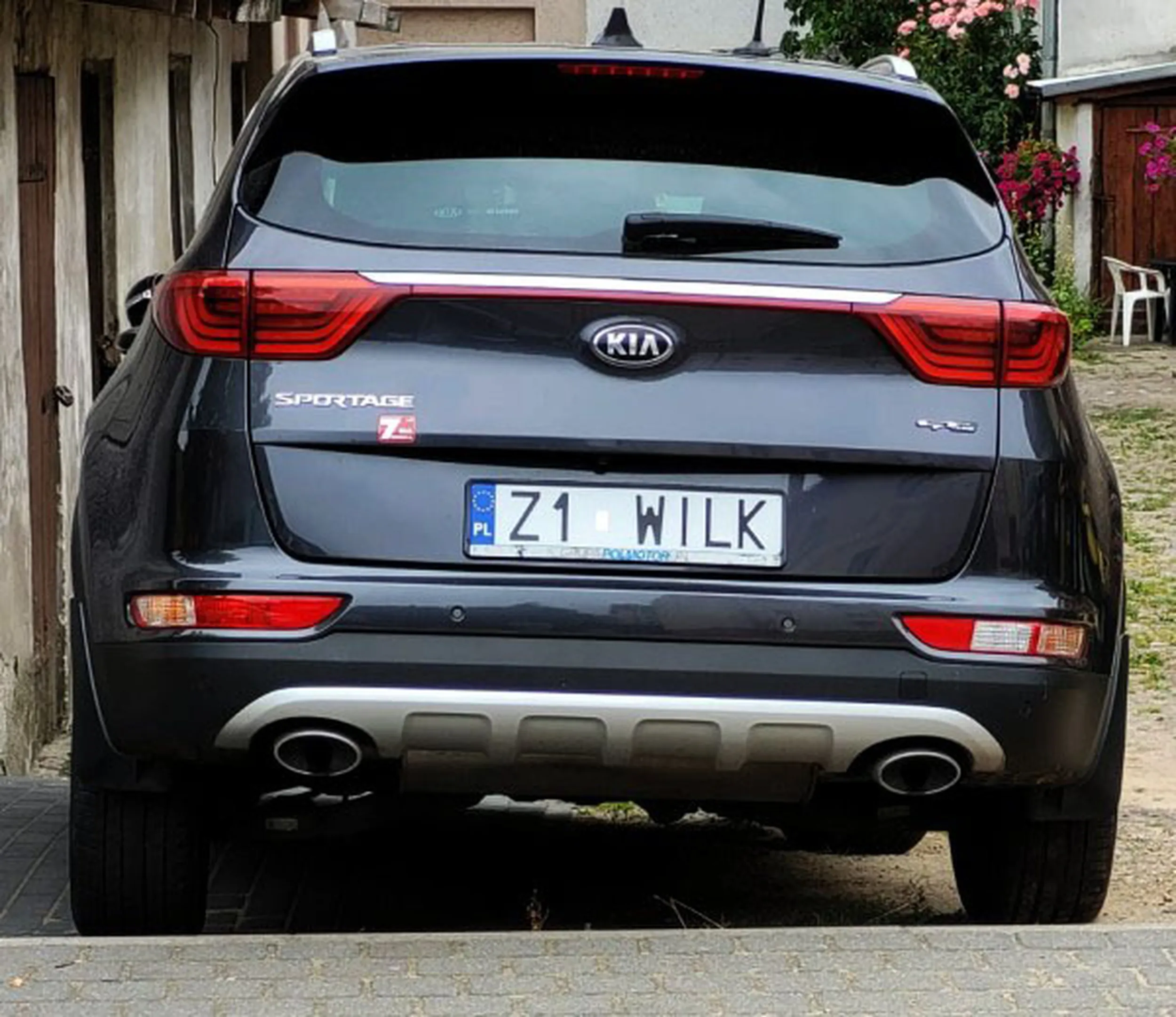 Fajny numer, blacha Z1 WILK