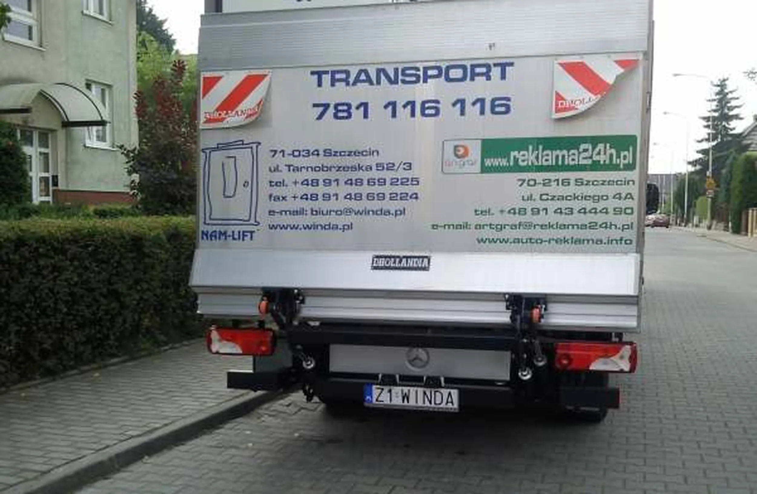 Fajny numer, blacha Z1 WINDA