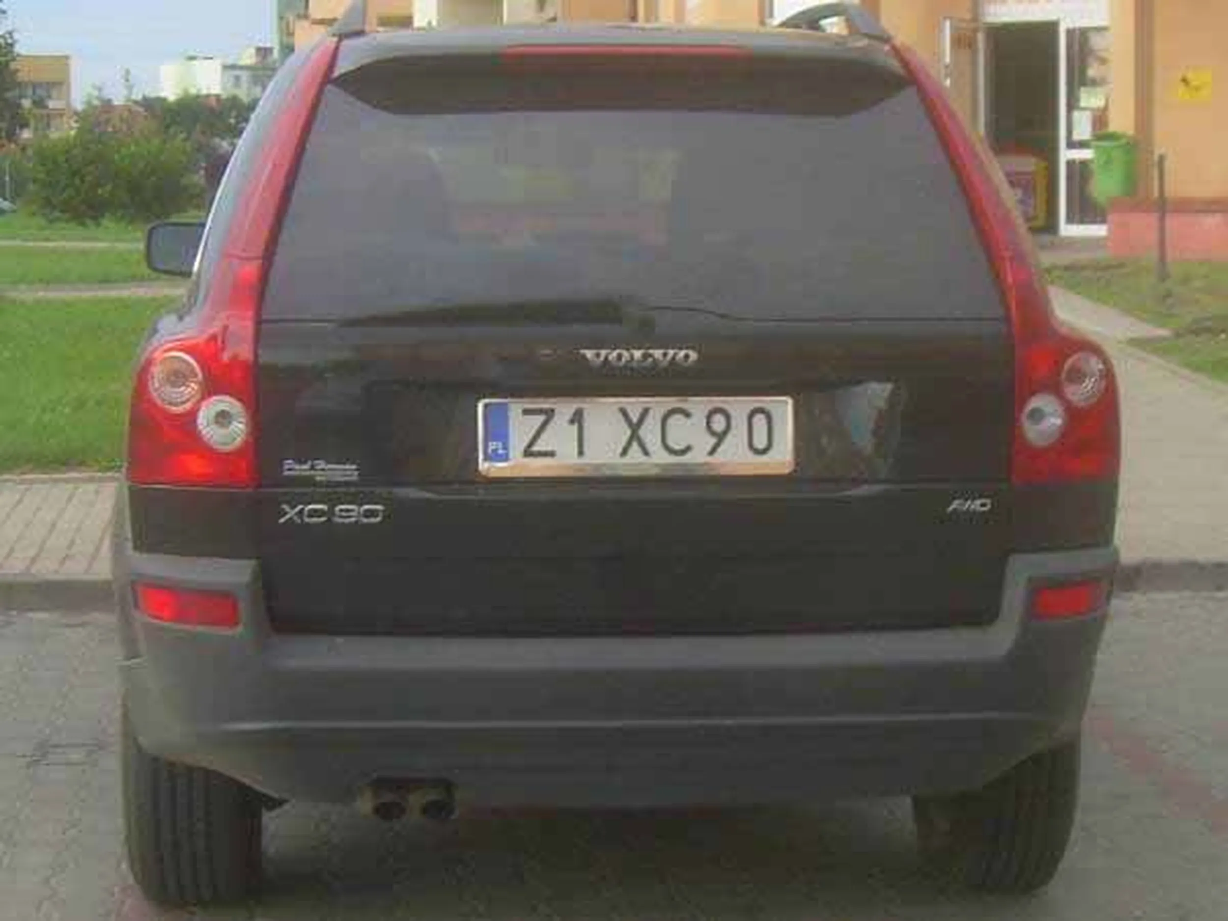 Fajny numer, blacha Z1 XC90