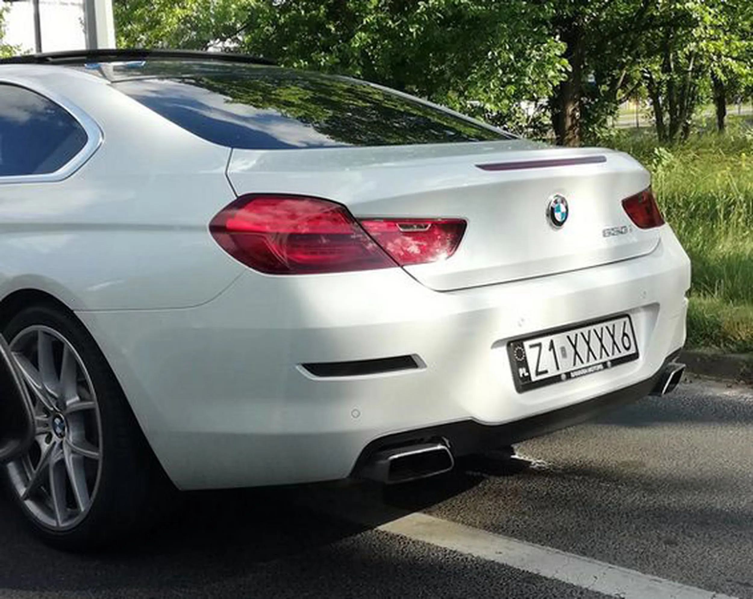 Fajny numer, blacha Z1 XXXX6