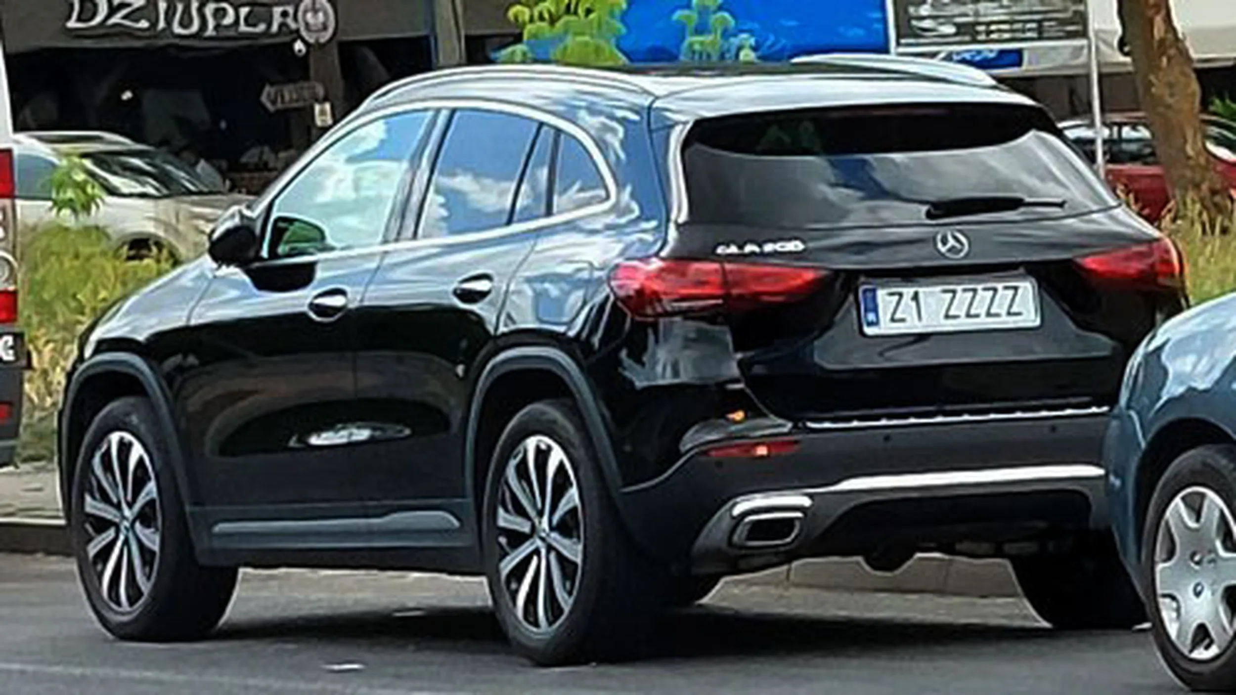 Fajny numer, blacha Z1 ZZZZ