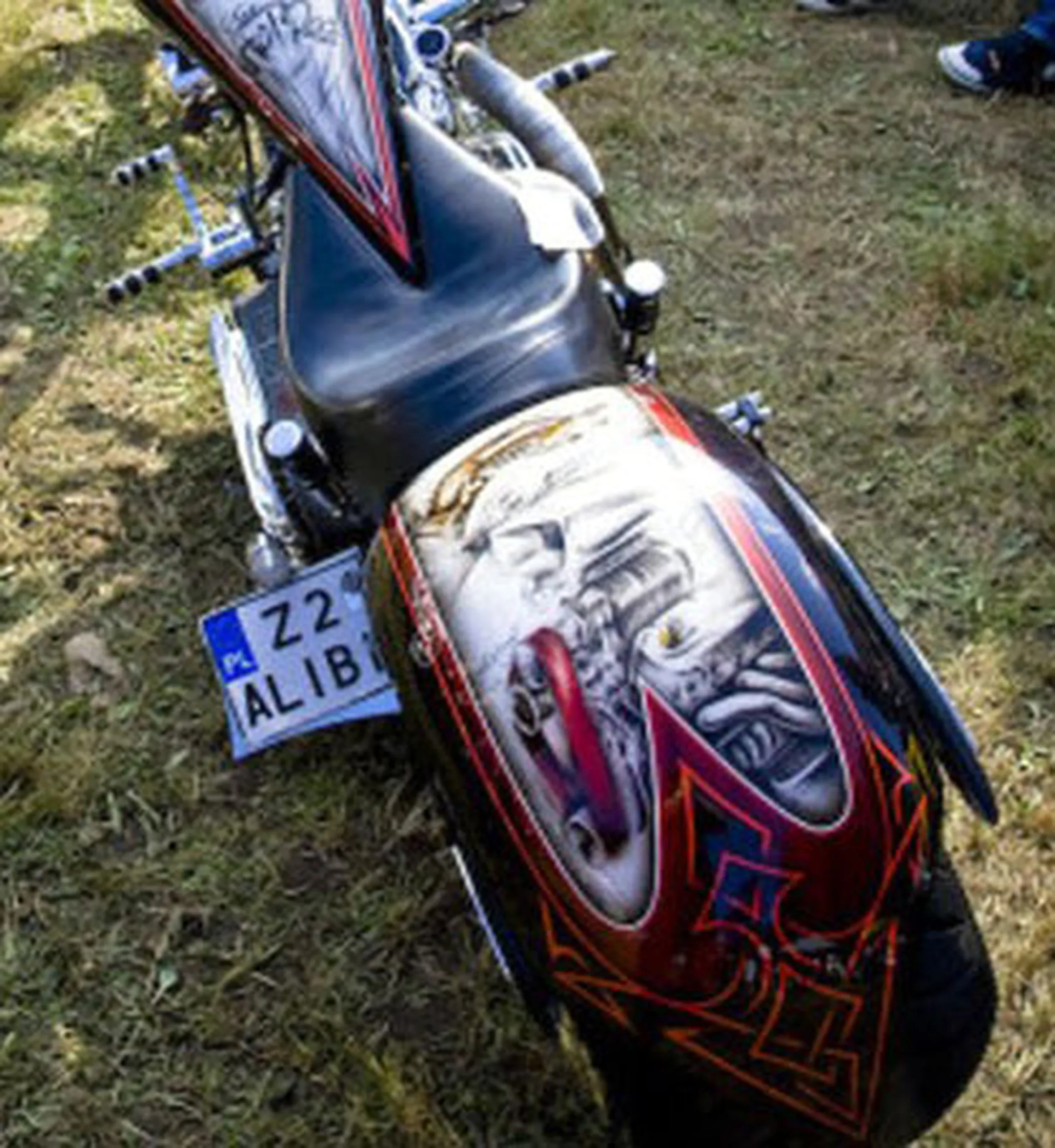 Fajny numer, blacha Z2 ALIBI