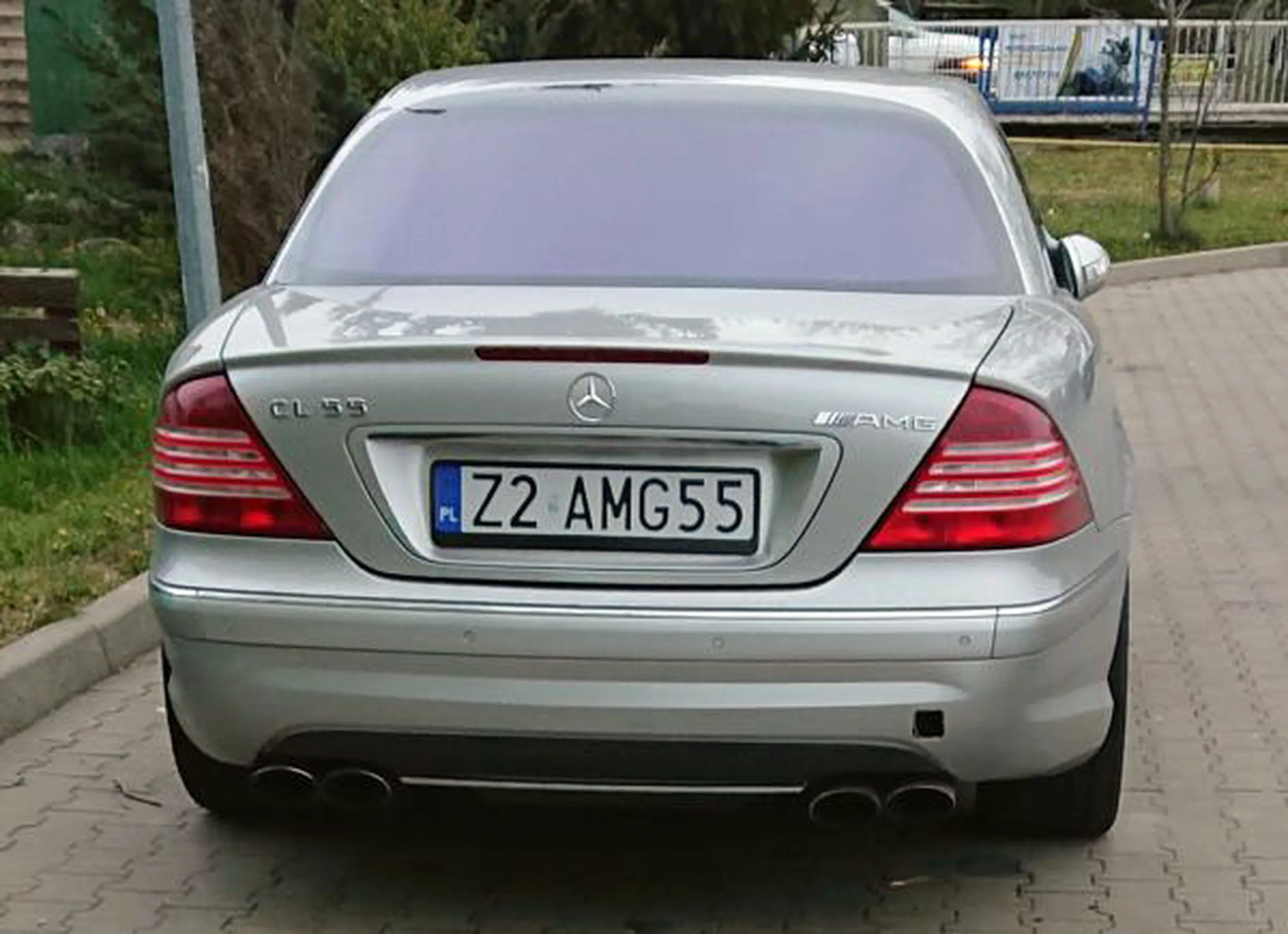 Fajny numer, blacha Z2 AMG55