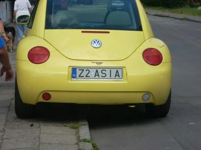 Fajny numer, blacha Z2 ASIA