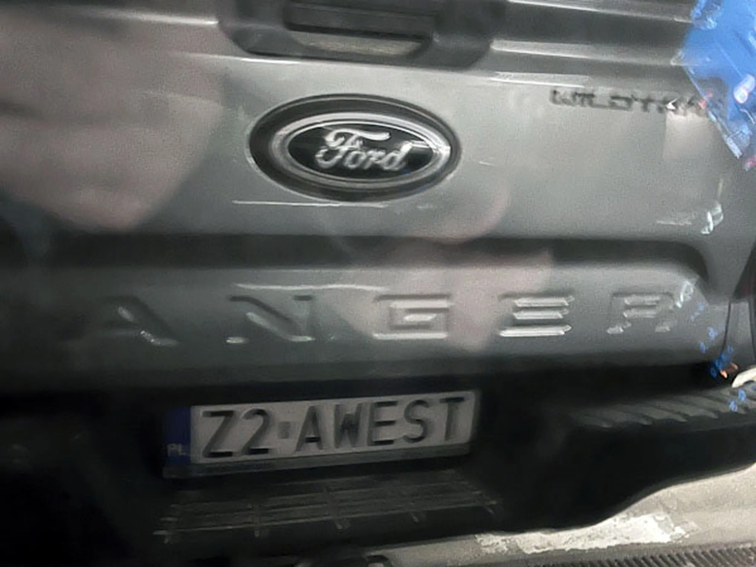 Fajny numer, blacha Z2 AWEST