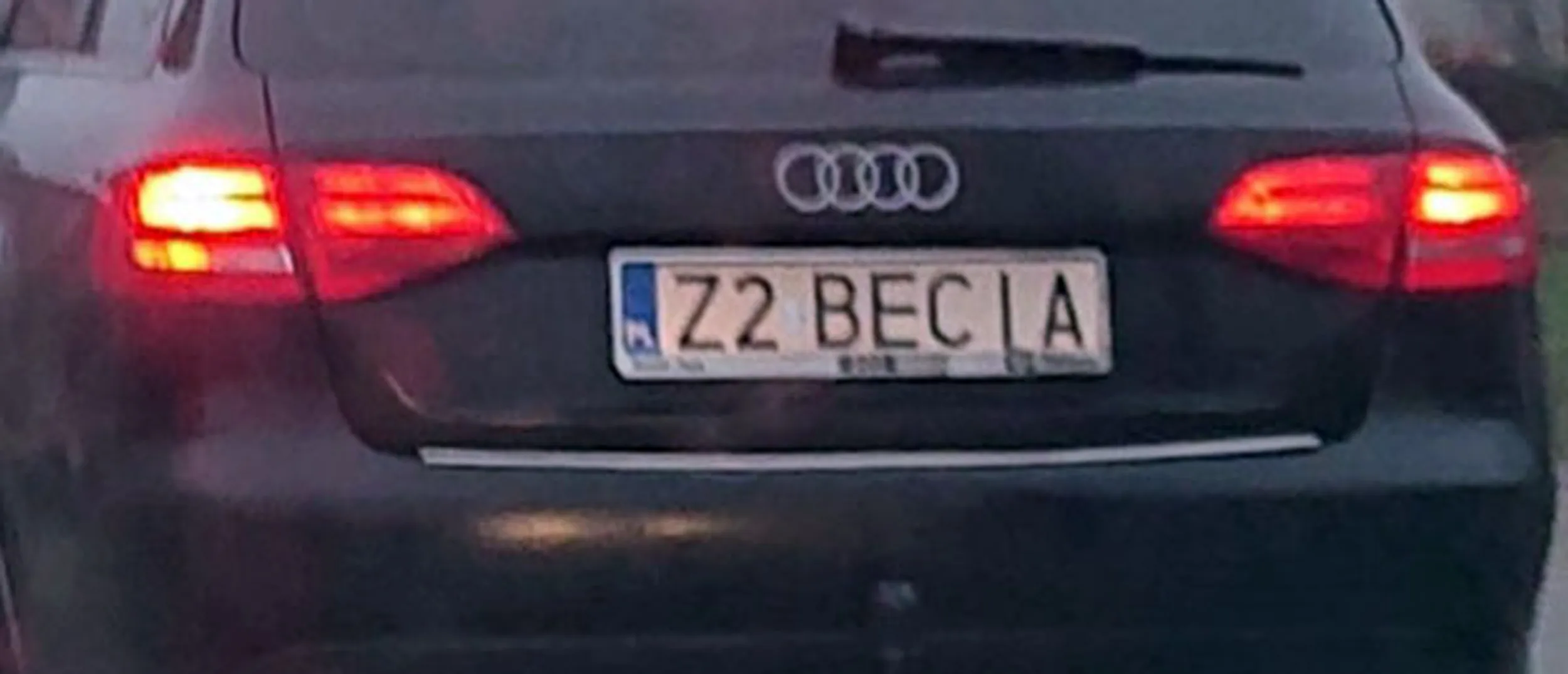 Fajny numer, blacha Z2 BECIA