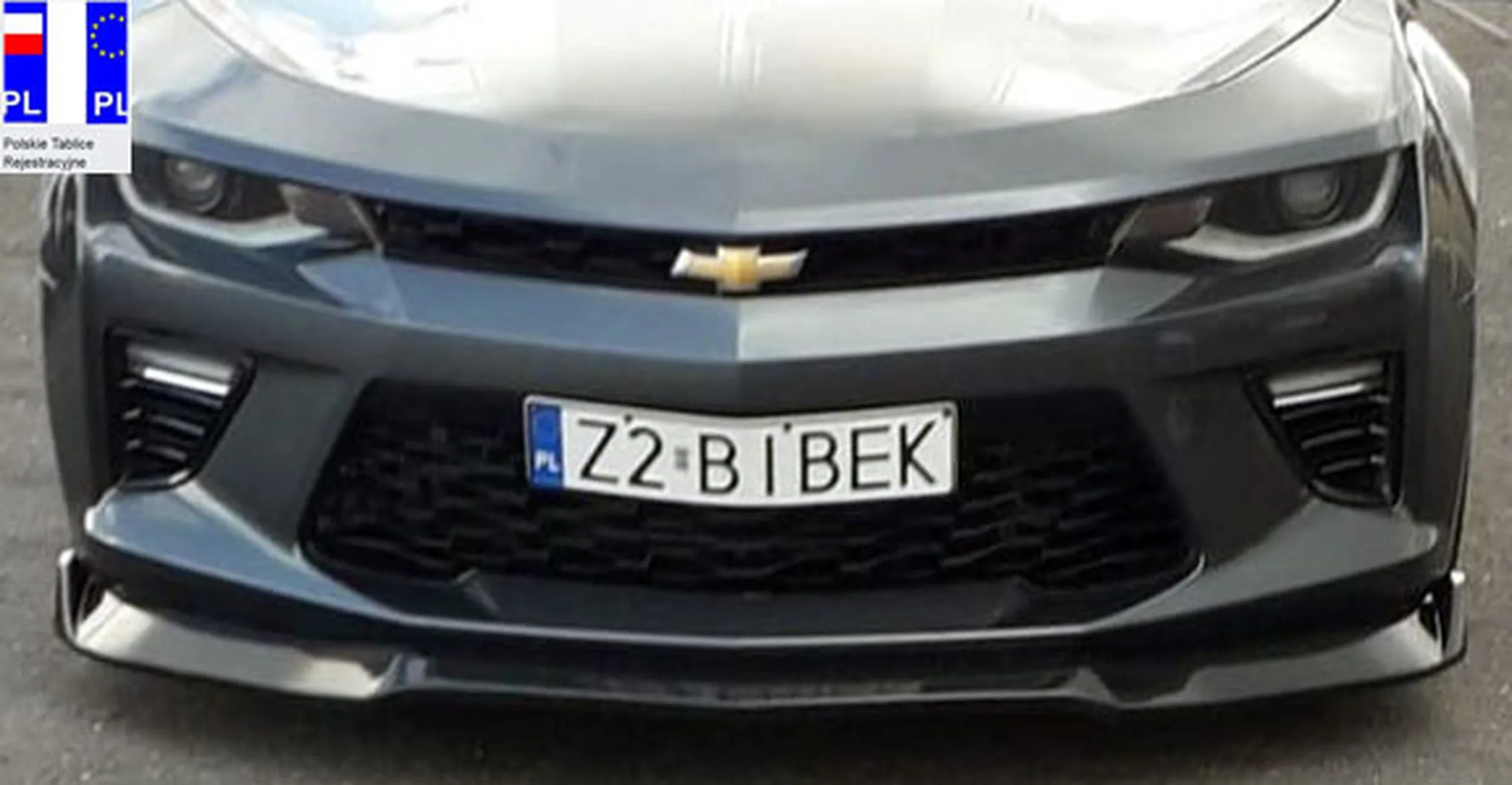 Fajny numer, blacha Z2 BIBEK