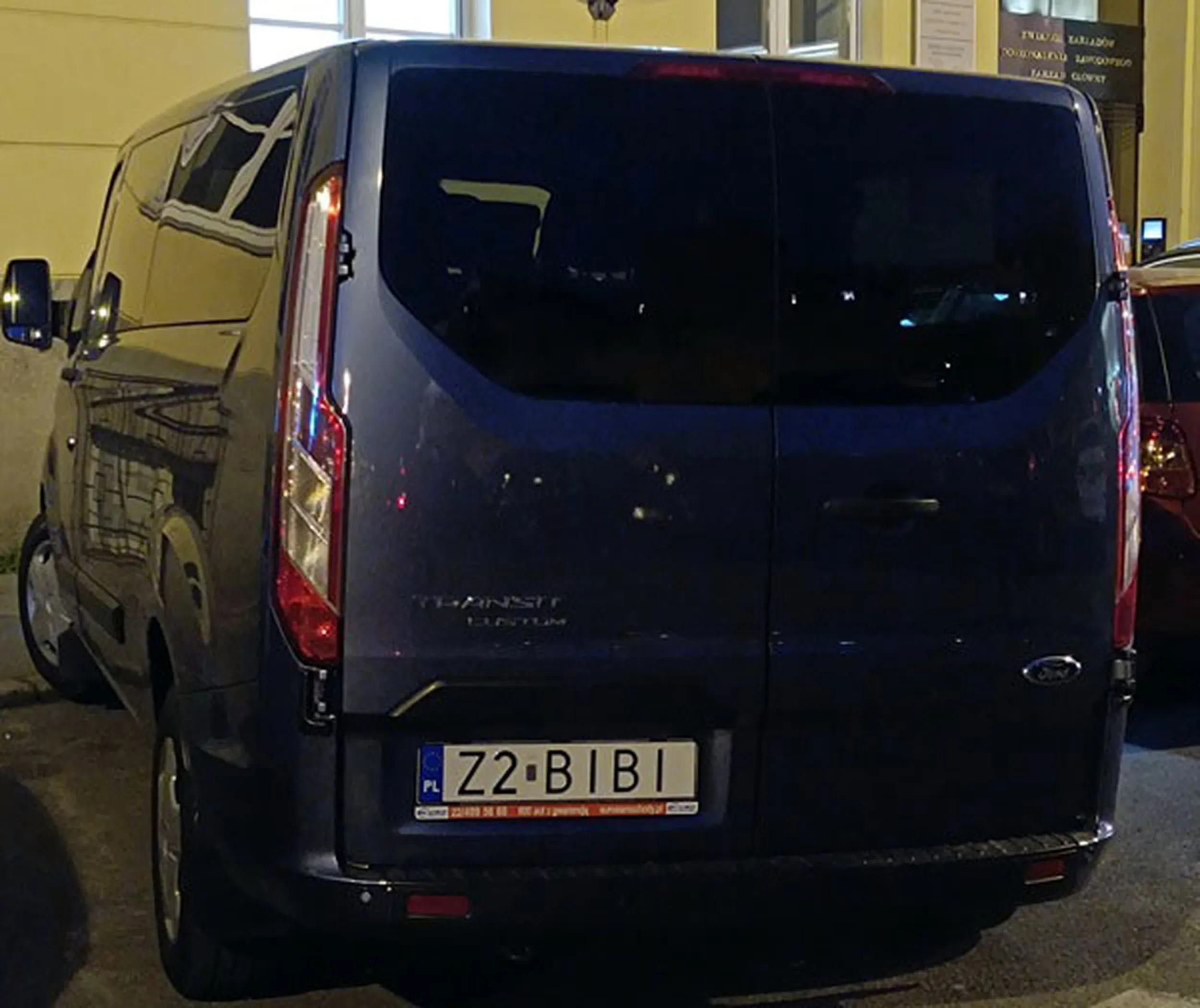 Fajny numer, blacha Z2 BIBI