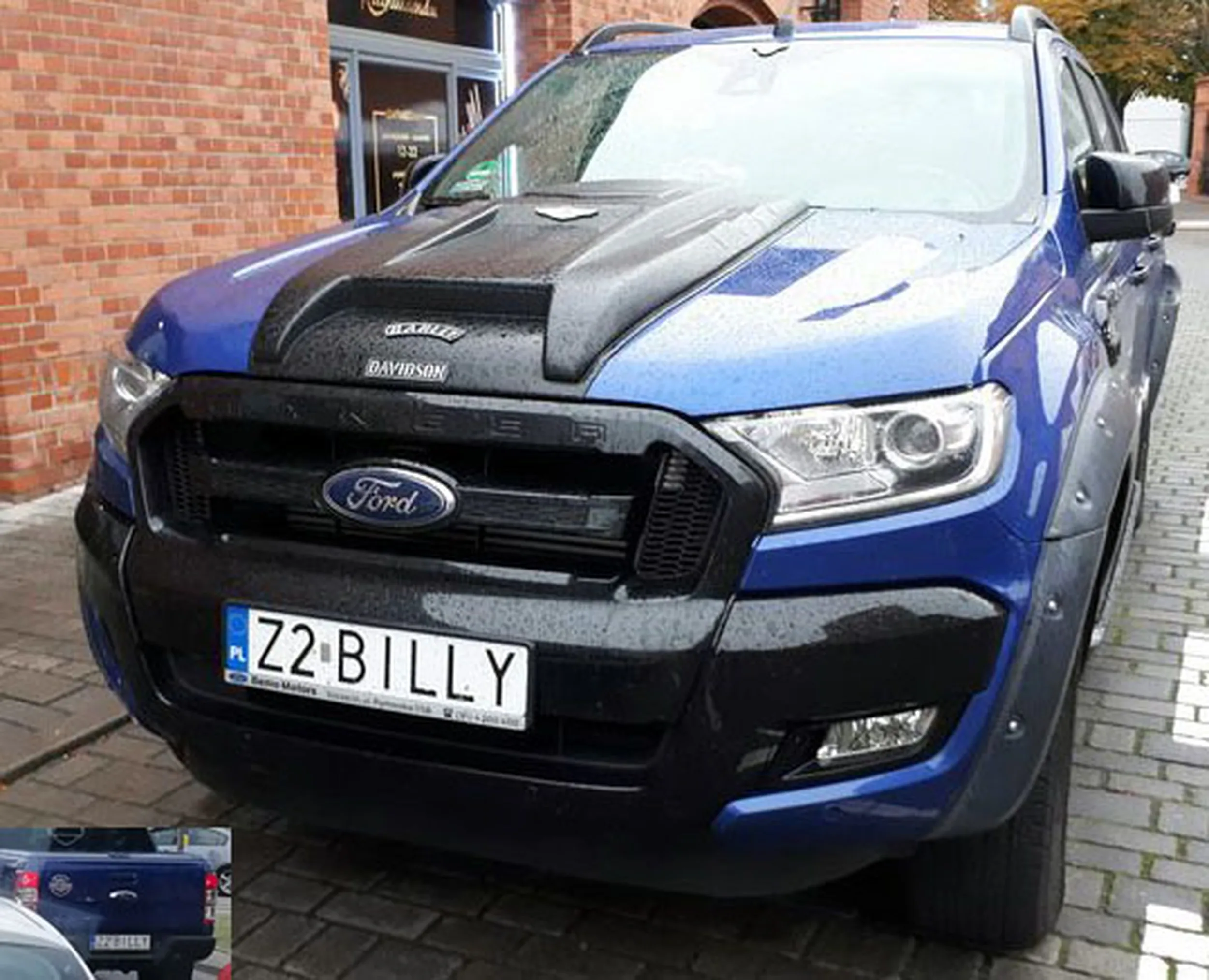 Fajny numer, blacha Z2 BILLY