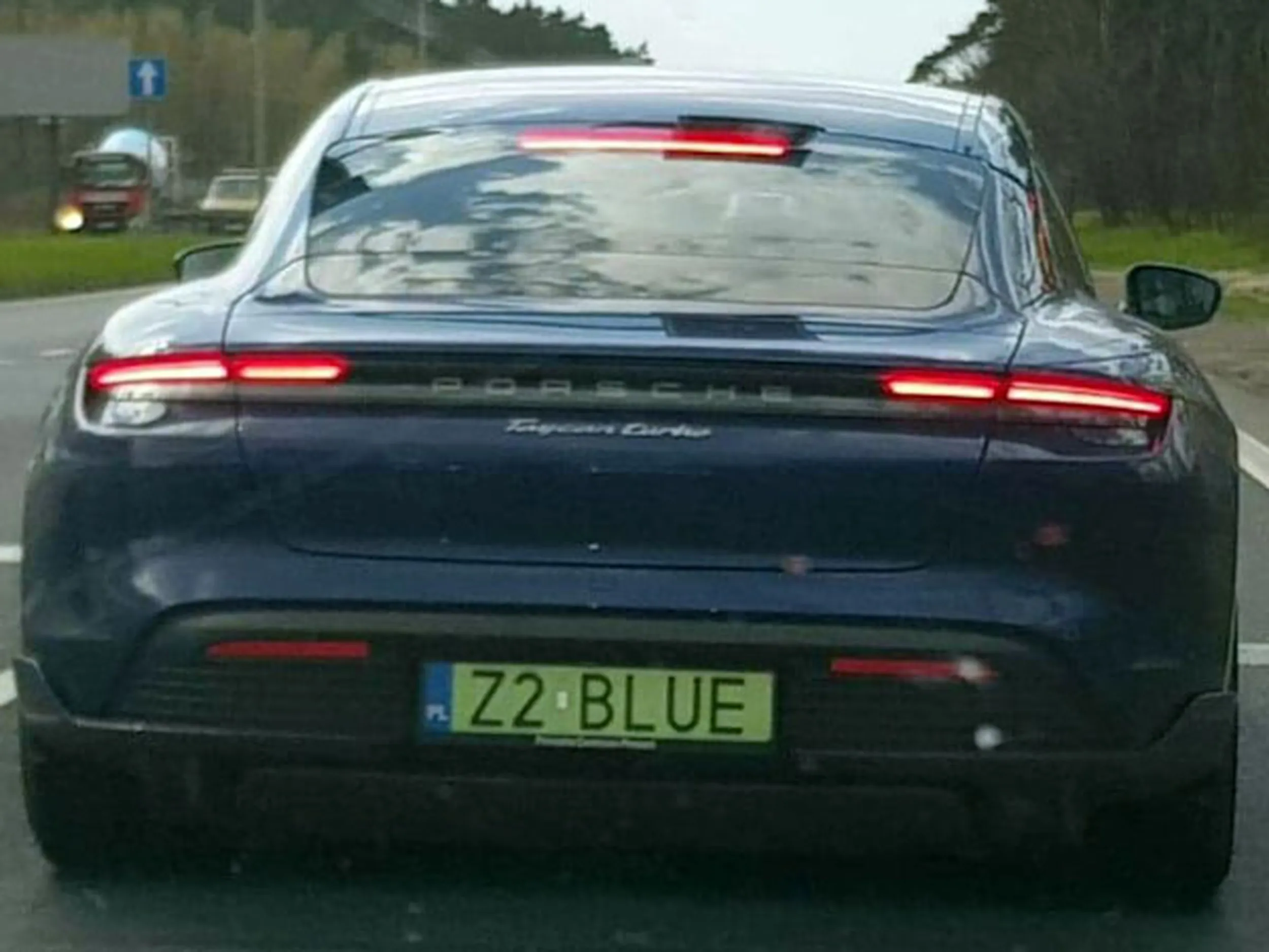 Fajny numer, blacha Z2 BLUE