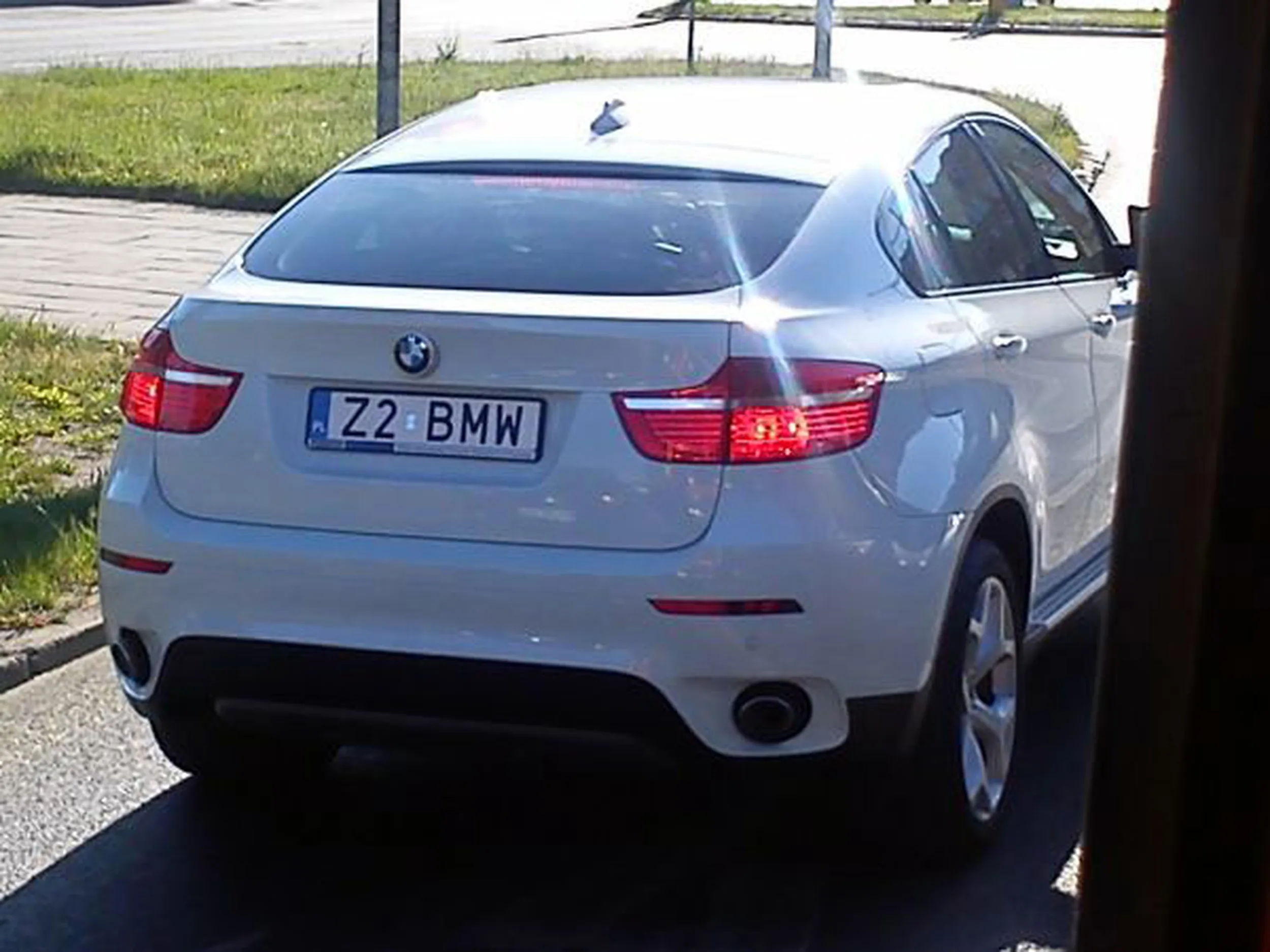 Fajny numer, blacha Z2 BMW