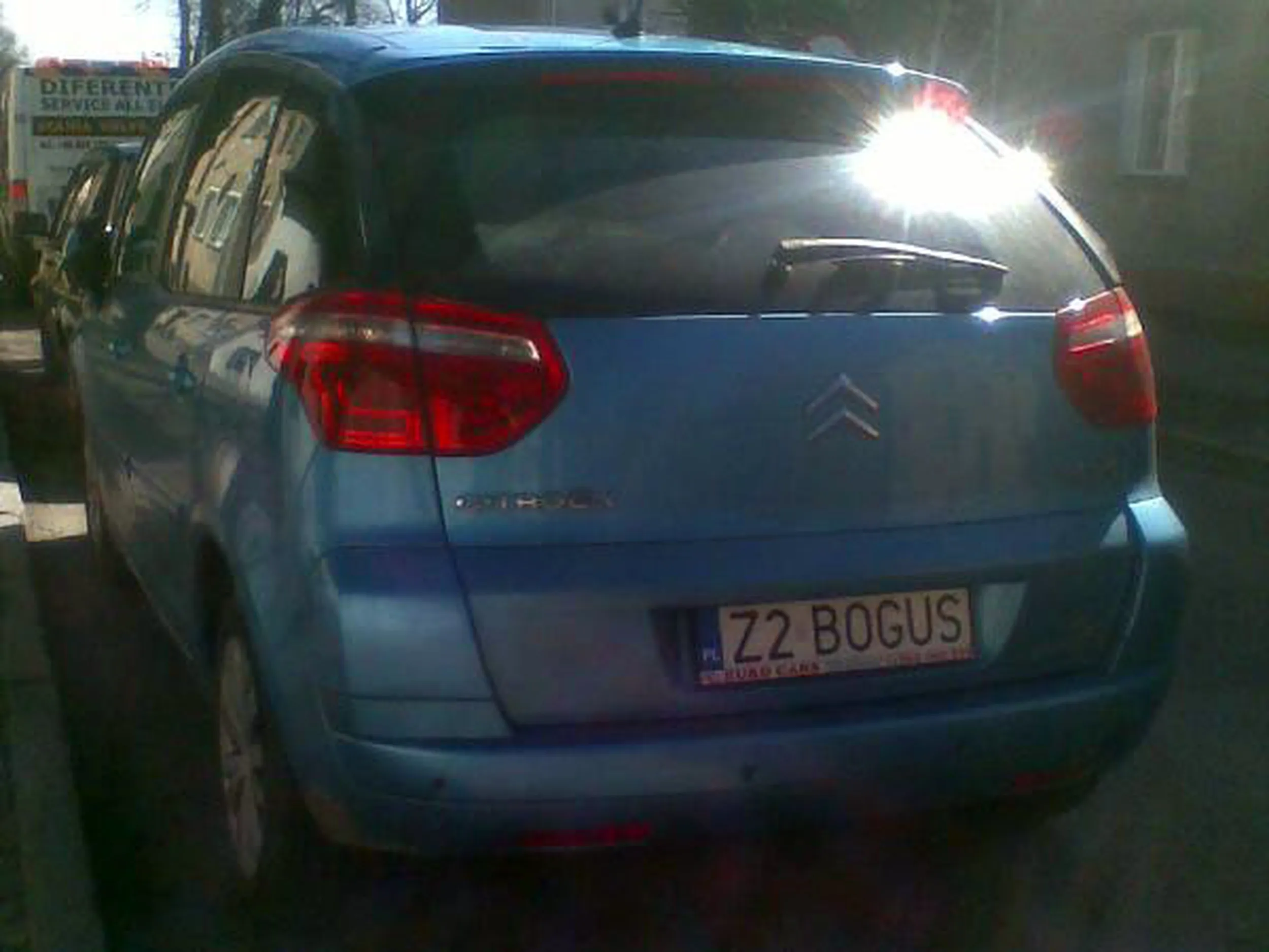 Fajny numer, blacha Z2 BOGUS