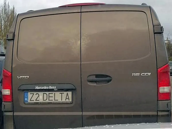 Fajny numer, blacha Z2 DELTA